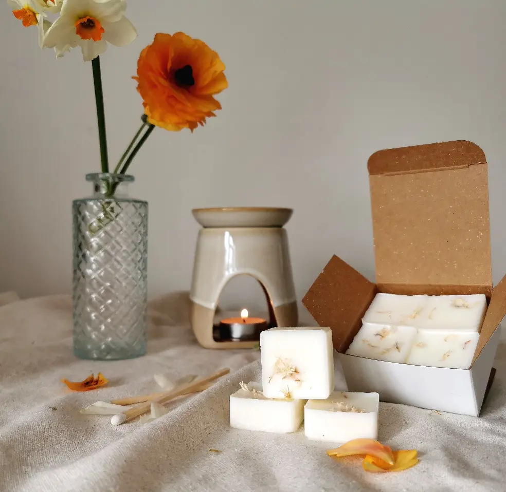 Neroli & Bergamot Wax Melts – Luxury Scent   Handcrafted Sustainable Living  Almasea