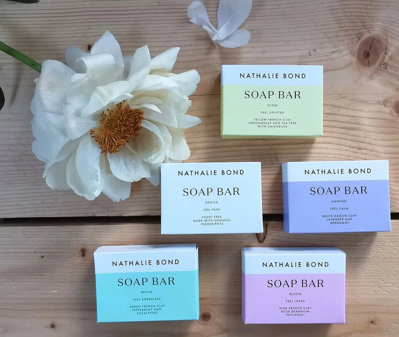 Nathalie Bond Natural Soap Bar | Vegan & Palm-Free   Handcrafted Sustainable Living  Almasea
