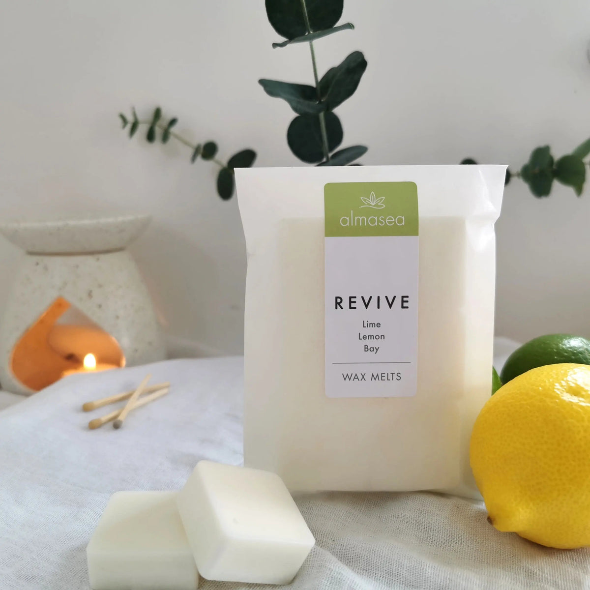 Revive Aromatherapy Soy Wax Melts | Lime, Lemon, Bay & Juniper