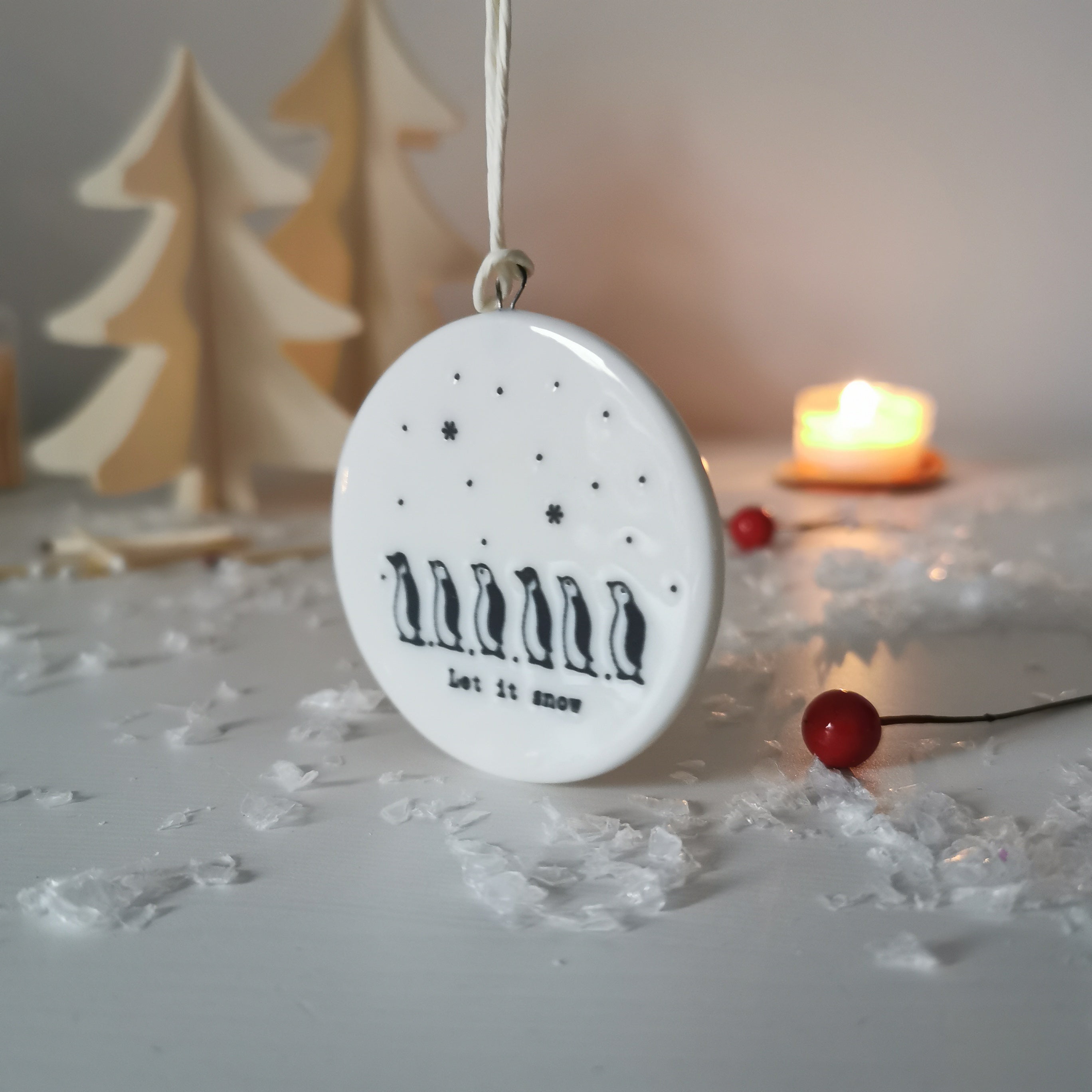 Let It Snow Christmas Decoration