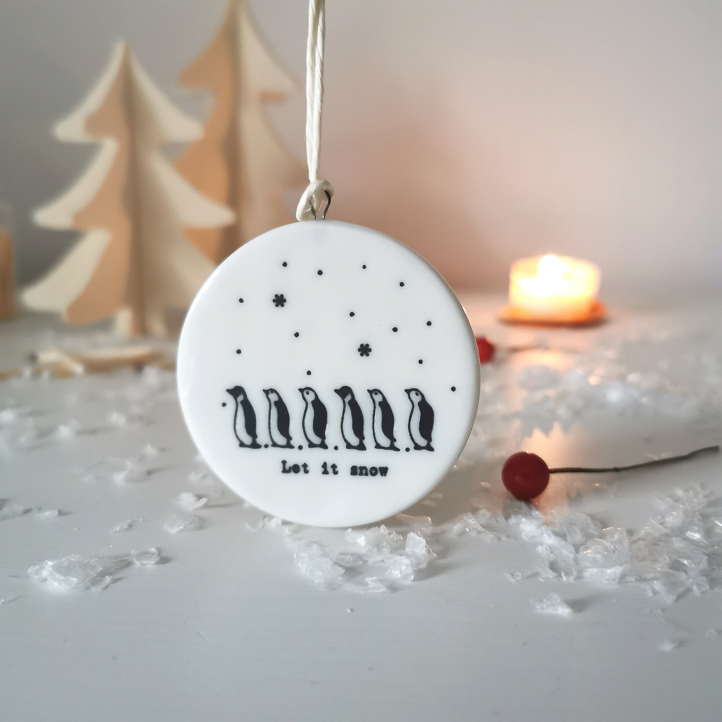 Let It Snow Christmas Decoration