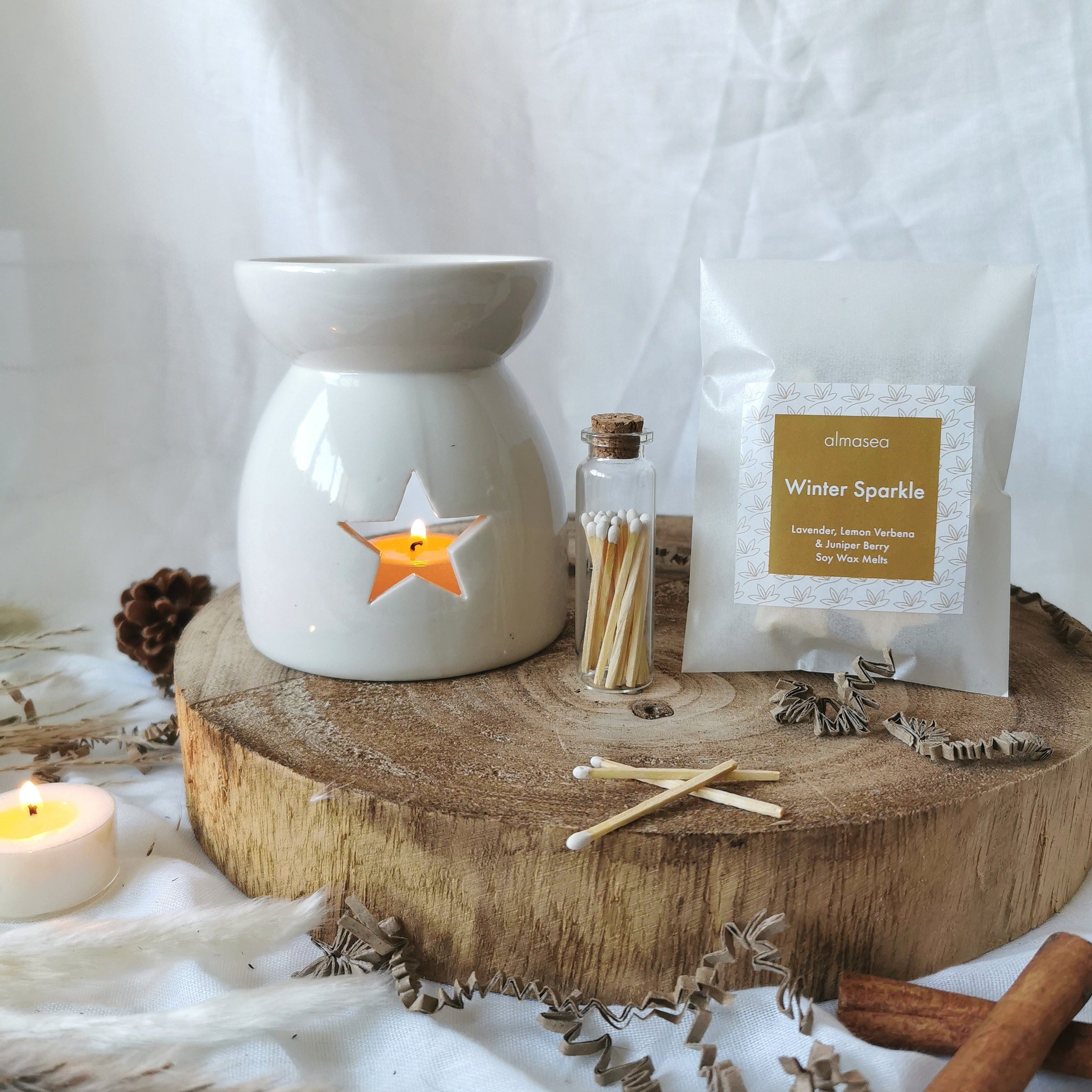 Star Cut Out Burner Gift Set