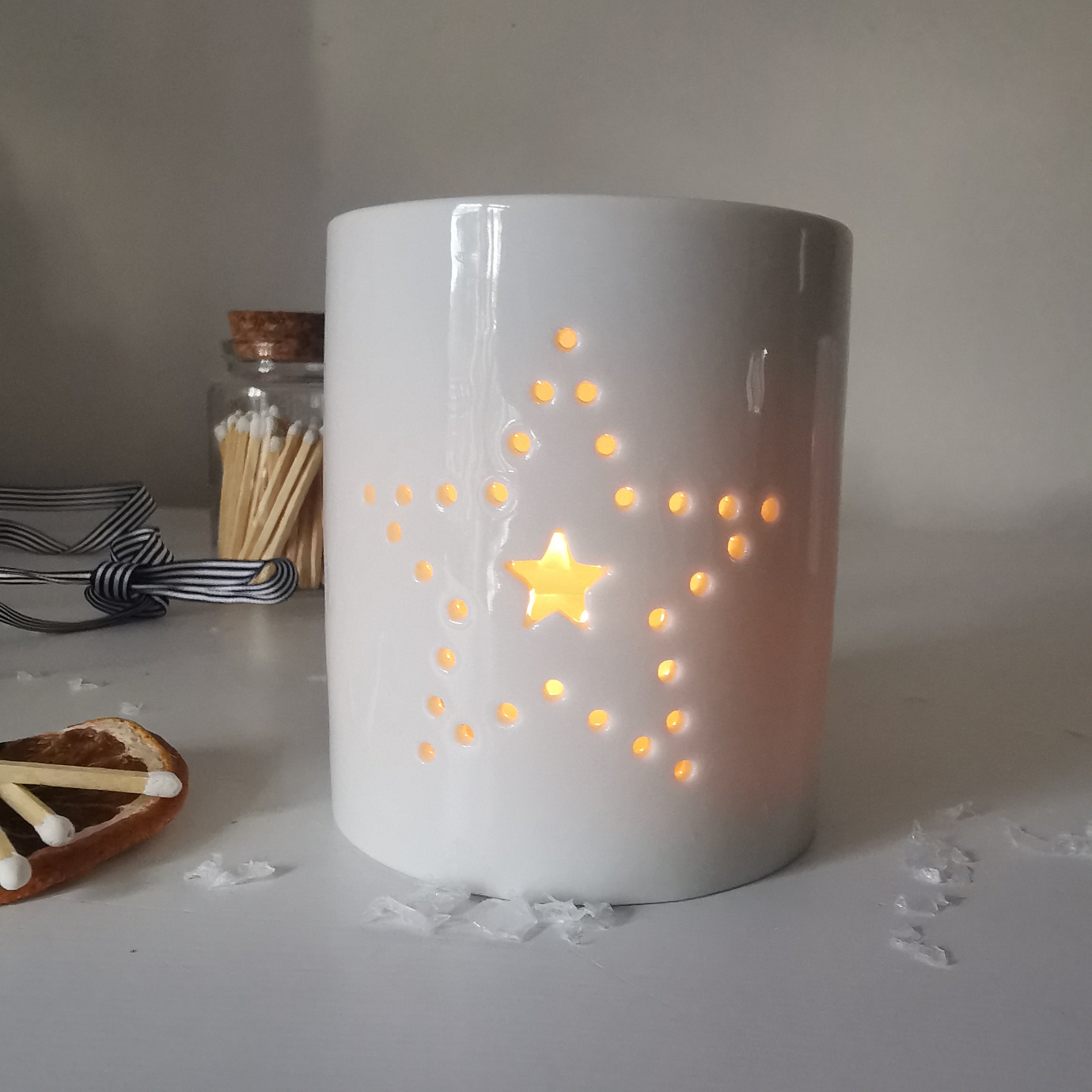 Star Tealight Holder Gift Box