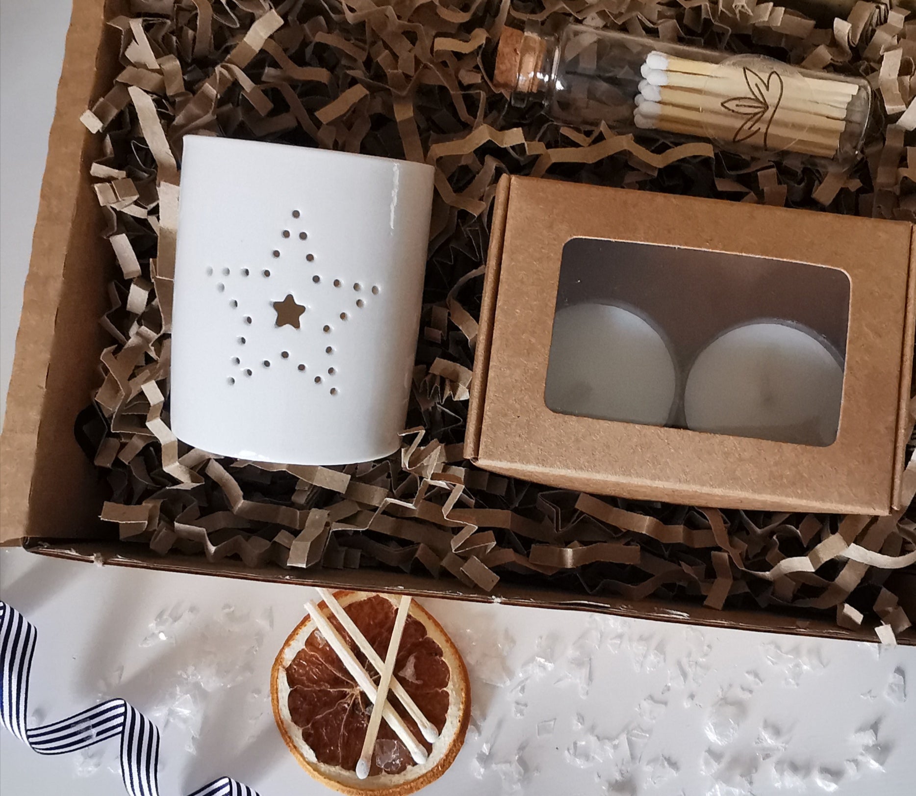 Star Tealight Holder Gift Box