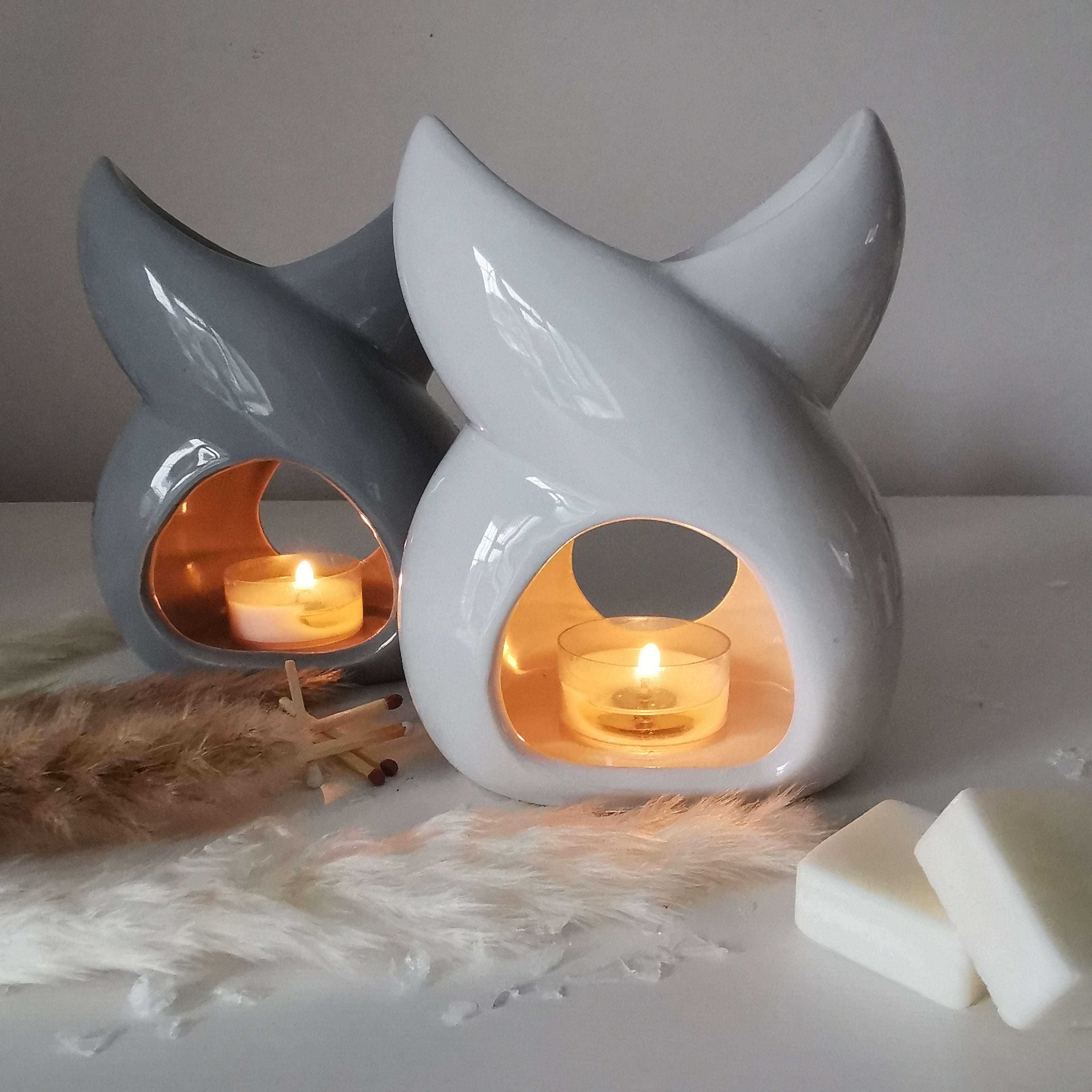 Twisted Ceramic Wax burner