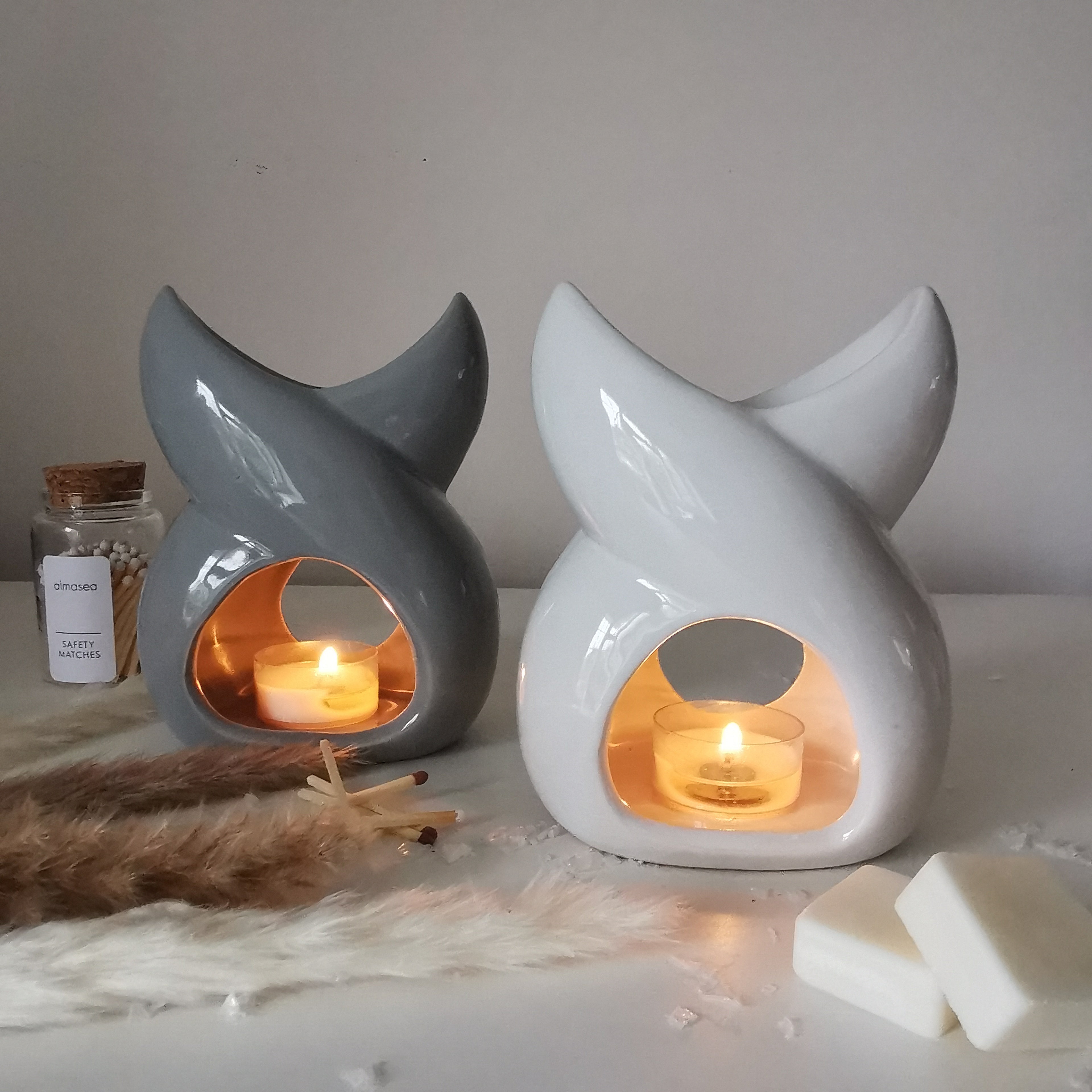 Twisted Ceramic Wax burner