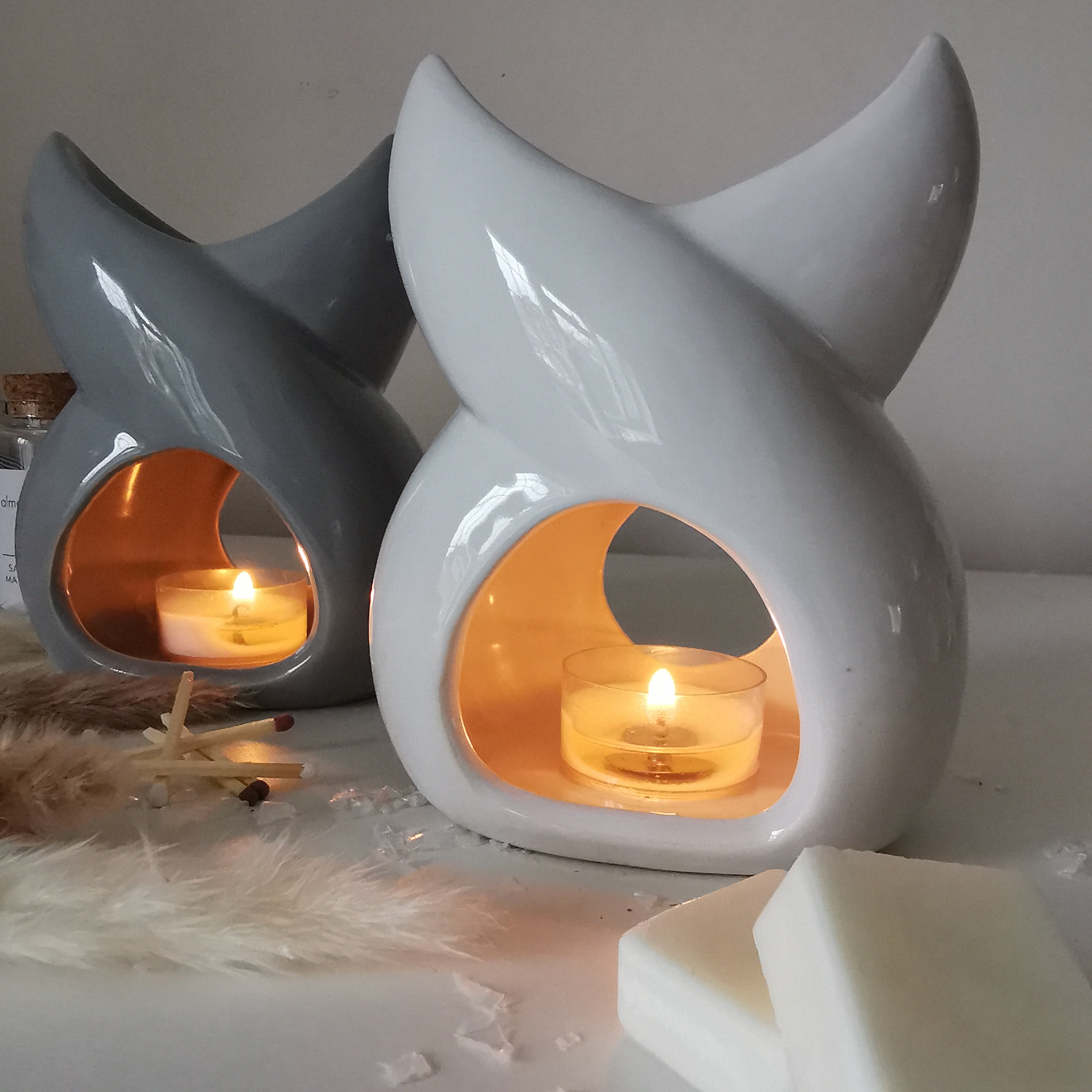 Twisted Ceramic Wax burner
