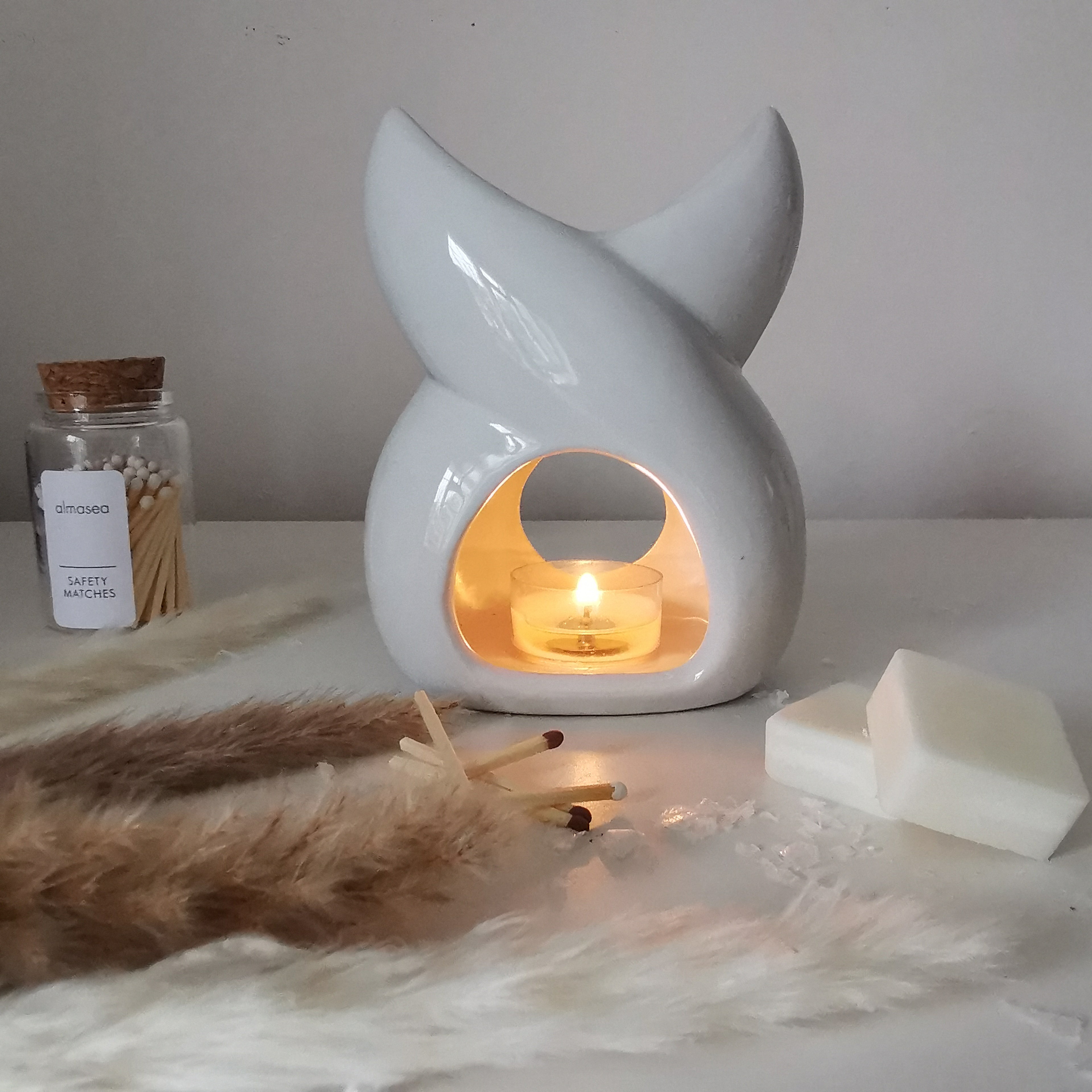 Twisted Ceramic Wax burner