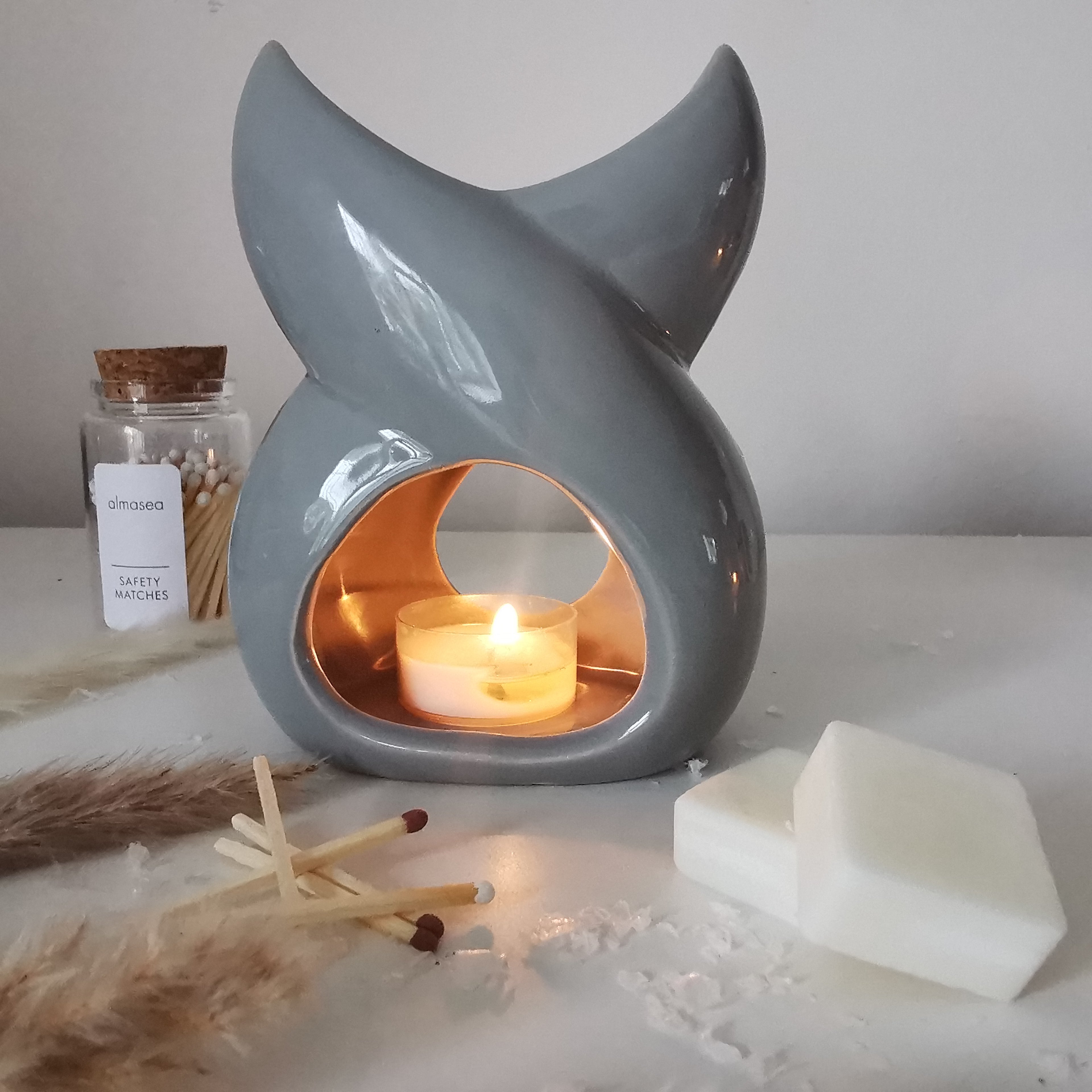 Twisted Ceramic Wax burner
