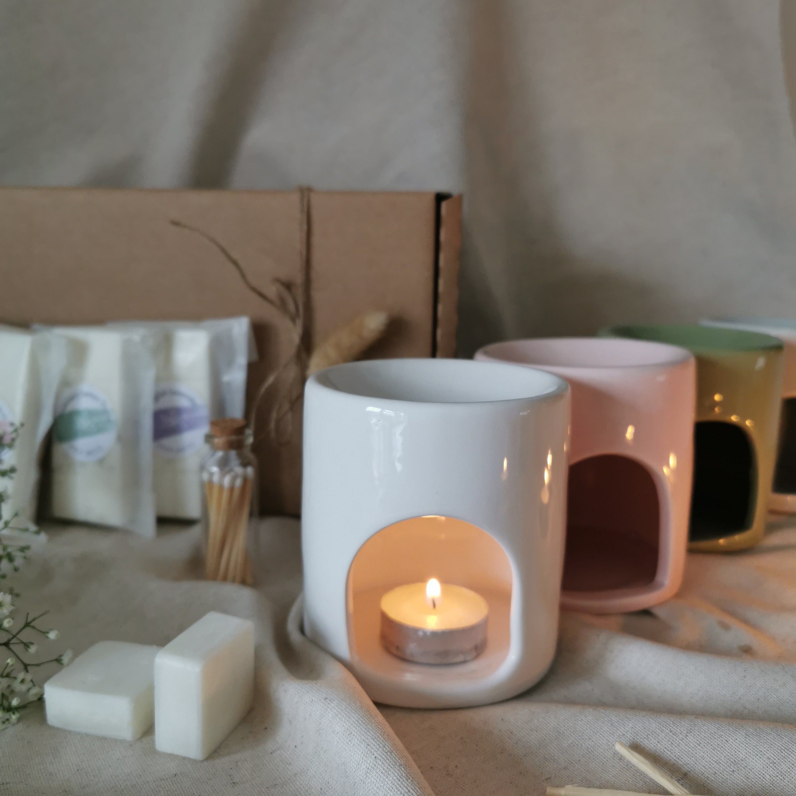 Assorted Coloured Wax Oil warmer