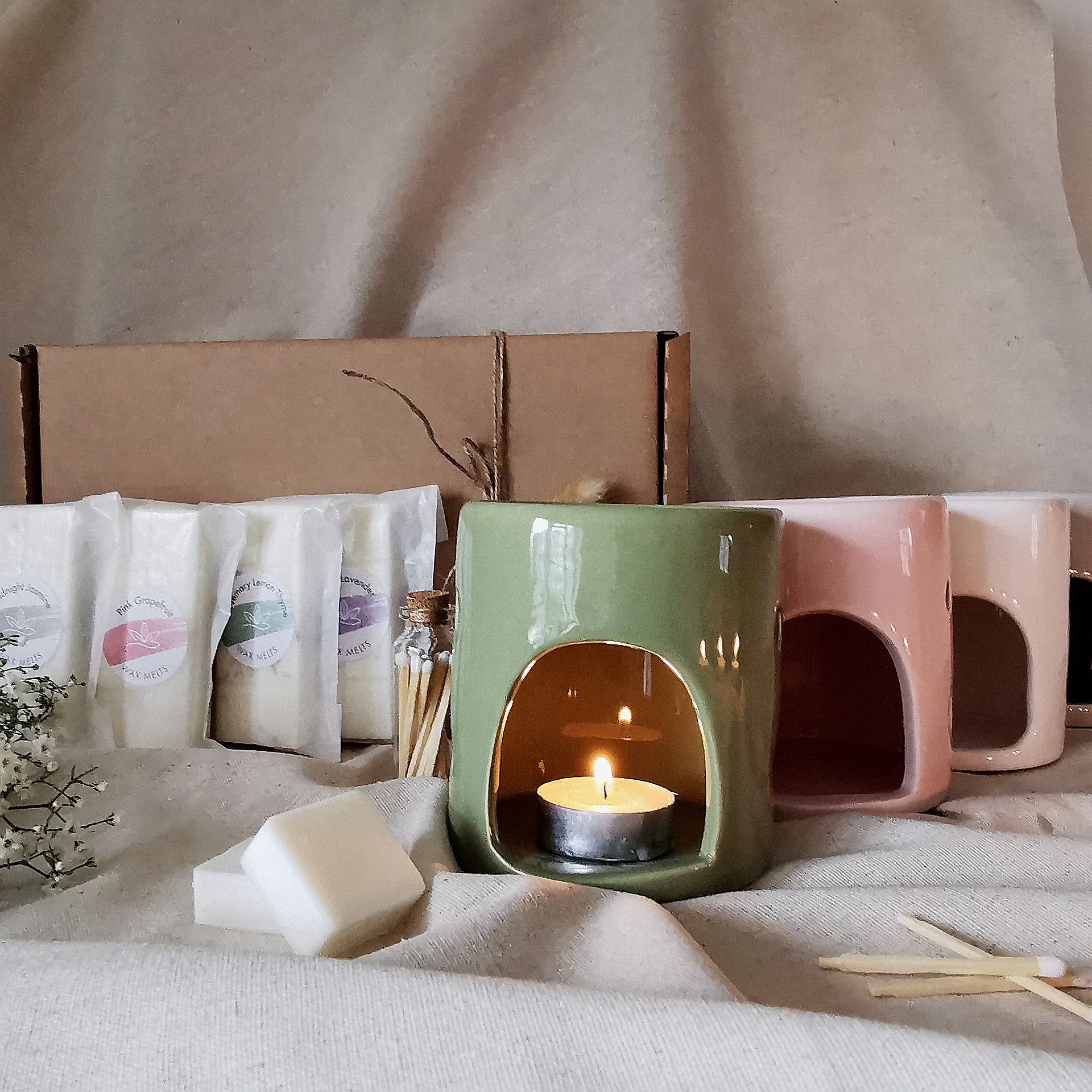 Assorted Coloured Wax Oil warmer