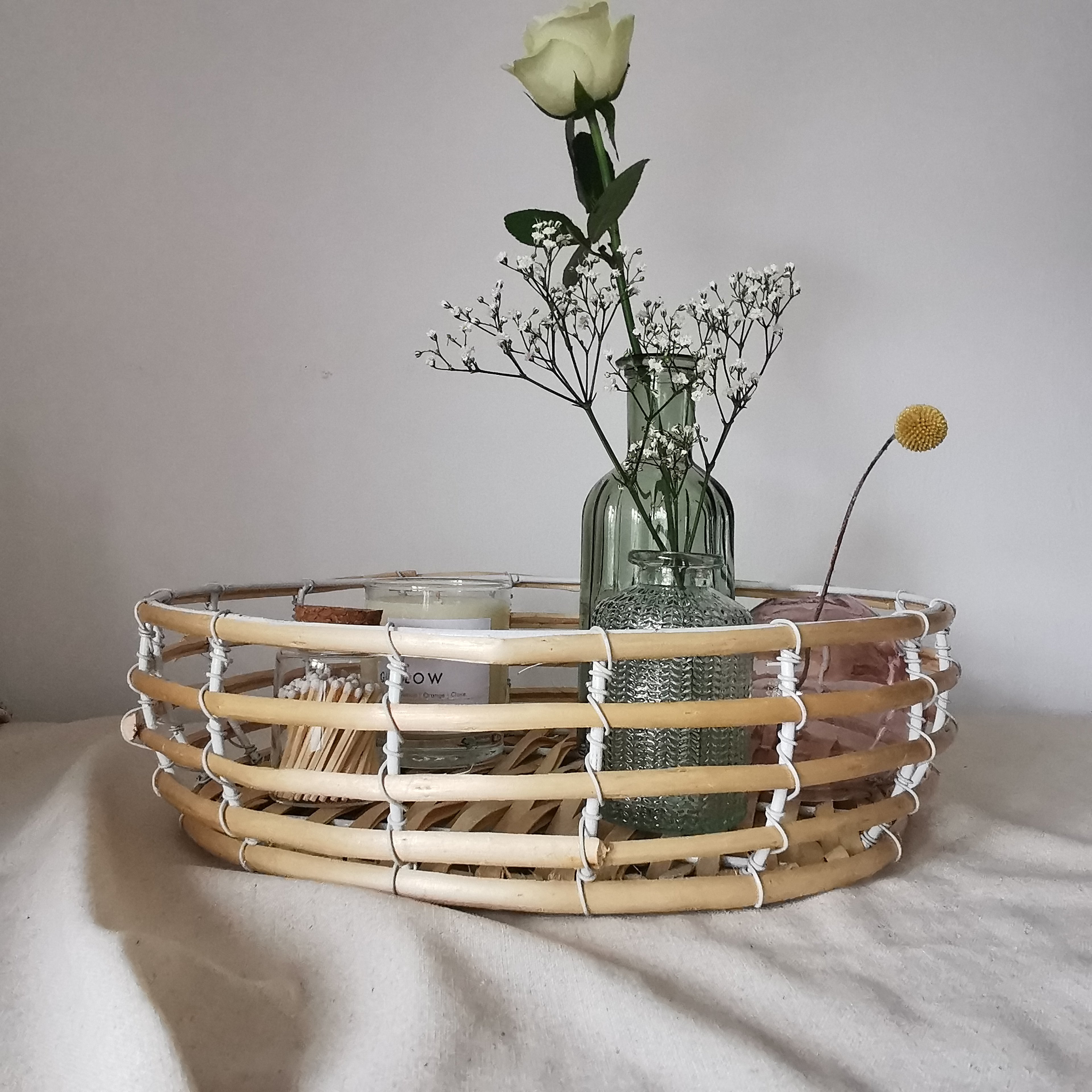 Round Bamboo Baskets