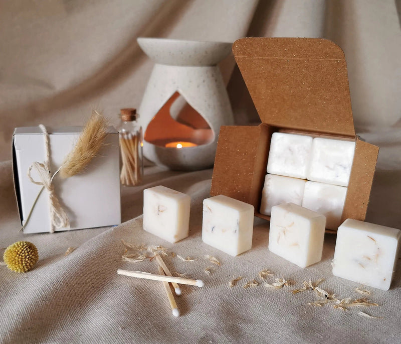Vanilla Soy Wax Melts – Vanilla Musk with Neroli, Black Pepper & Juniper   Handcrafted Sustainable Living  Almasea