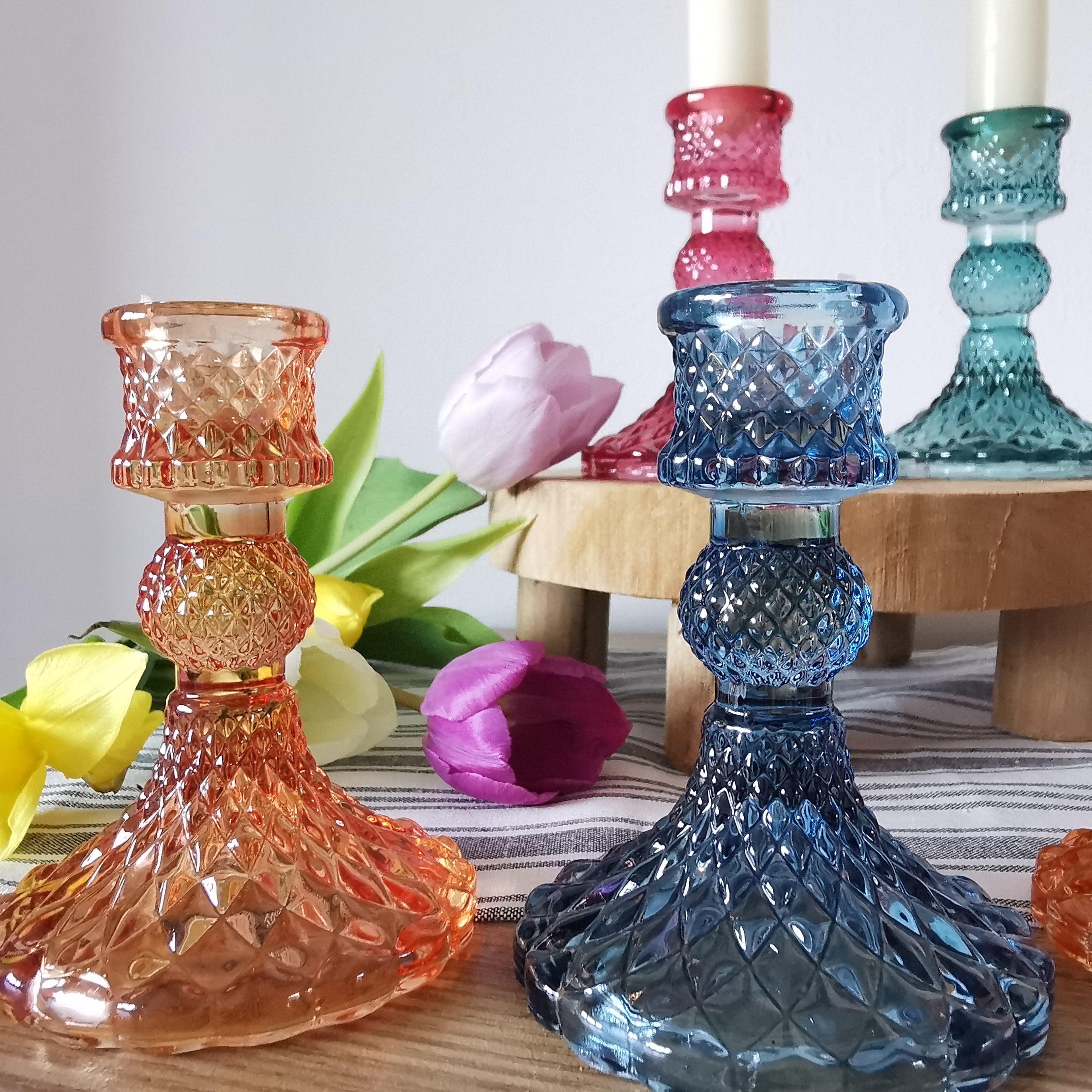 Jewel Candle Stick Holder