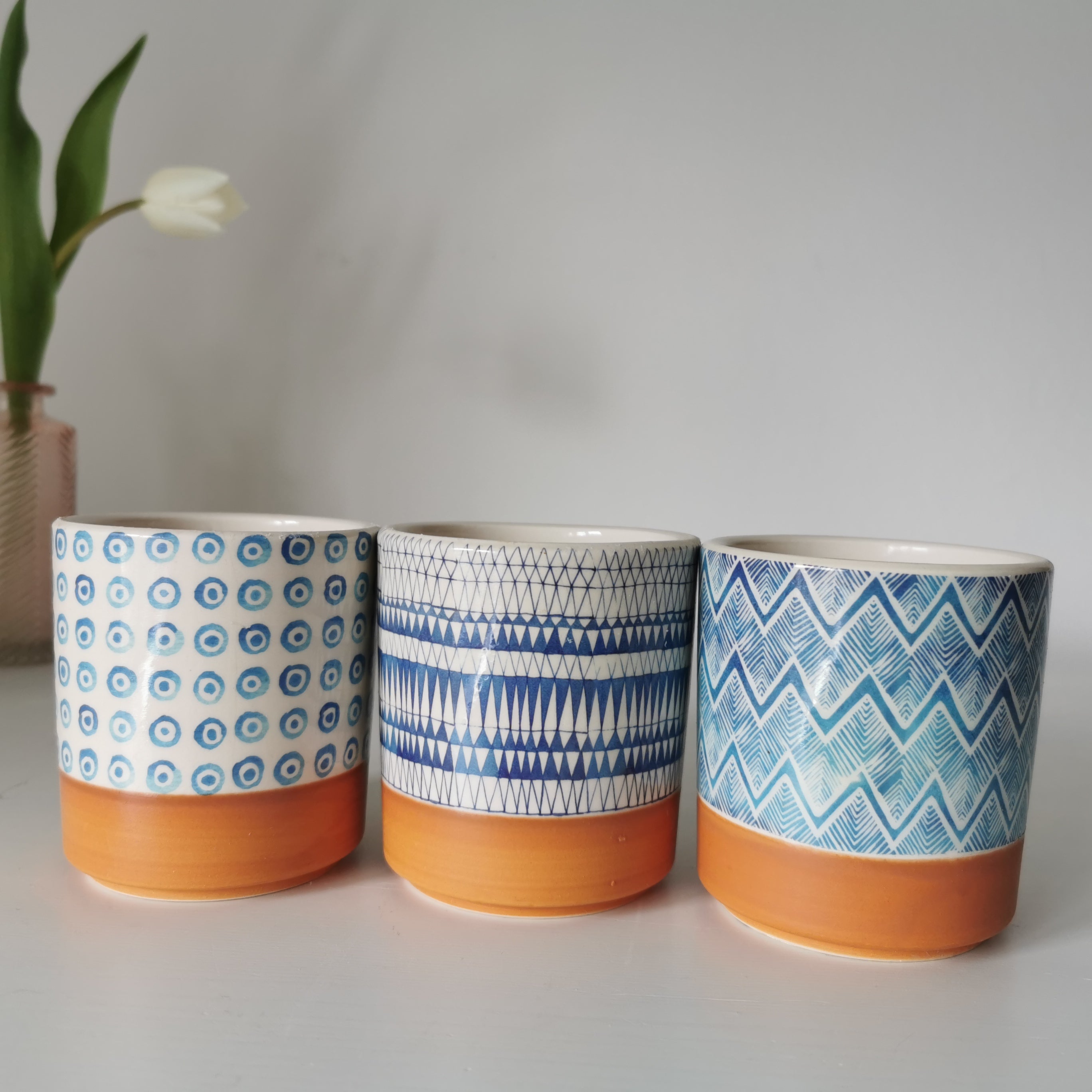 Set of 3 plant pots