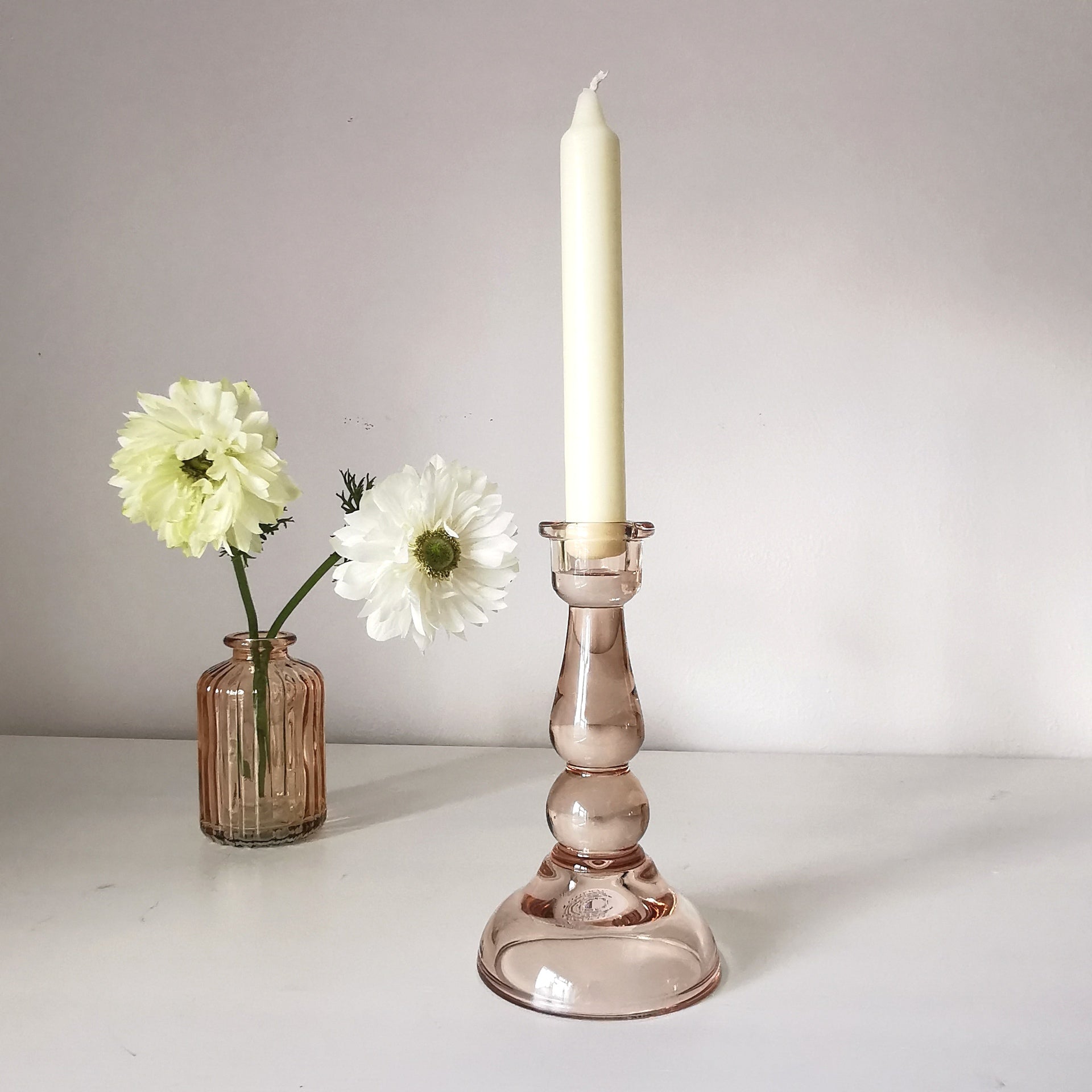 Retro Dinner Candlestick Holder