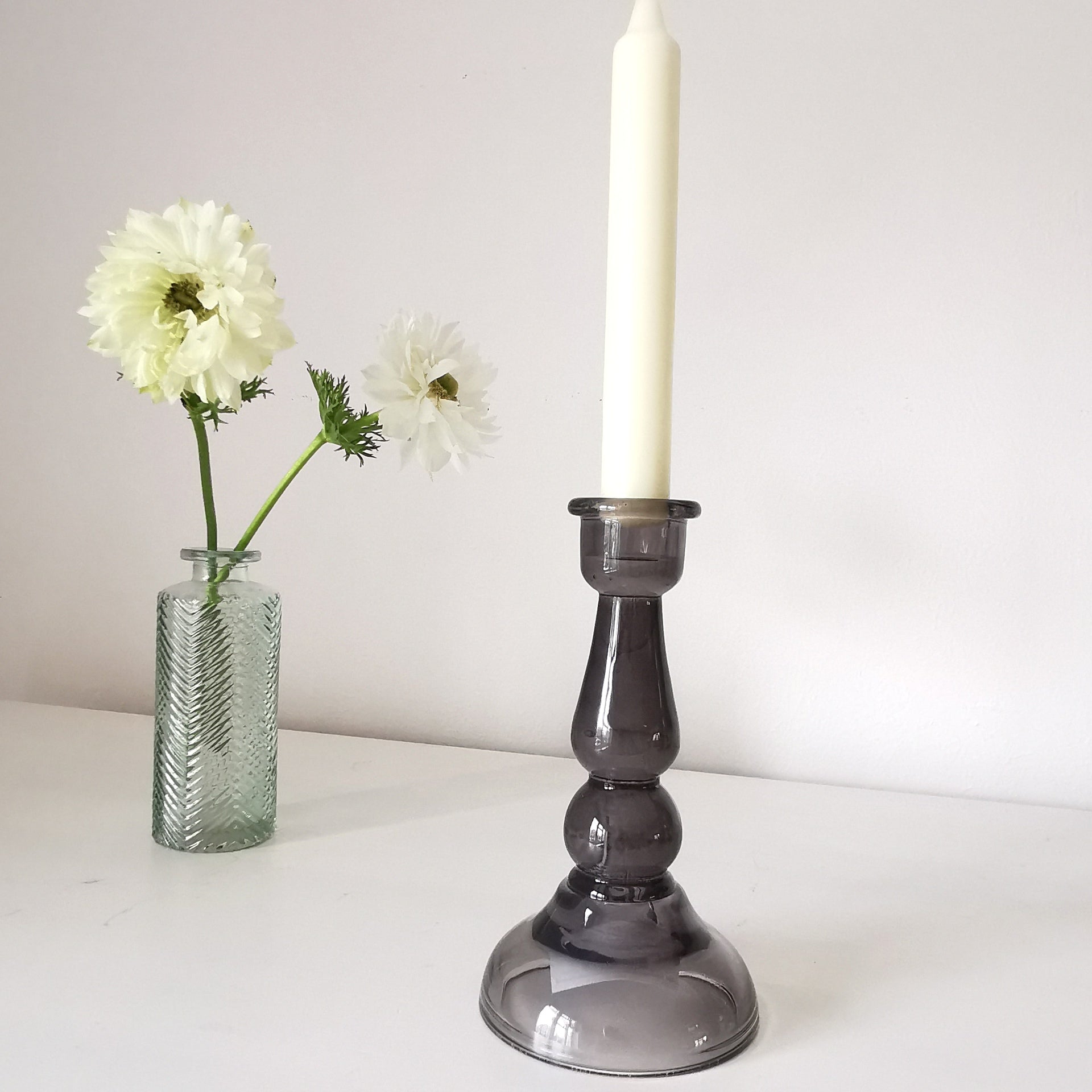 Retro Dinner Candlestick Holder