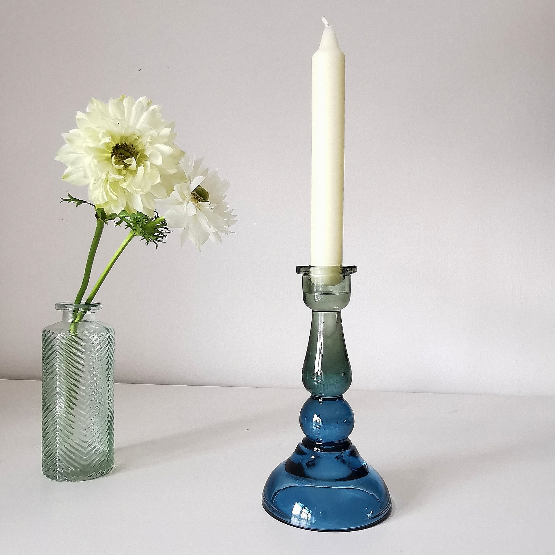 Retro Dinner Candlestick Holder