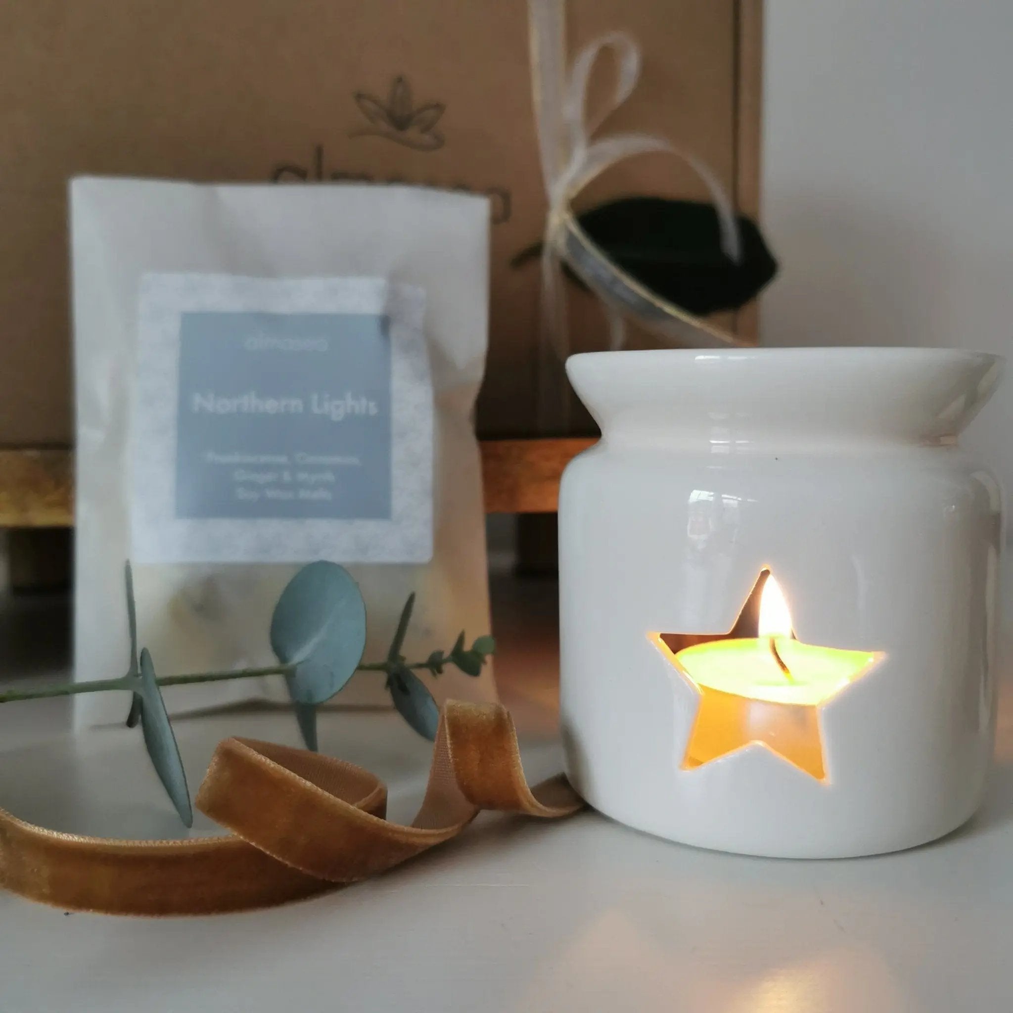 Small Star Wax Burner Oil Burner Almasea