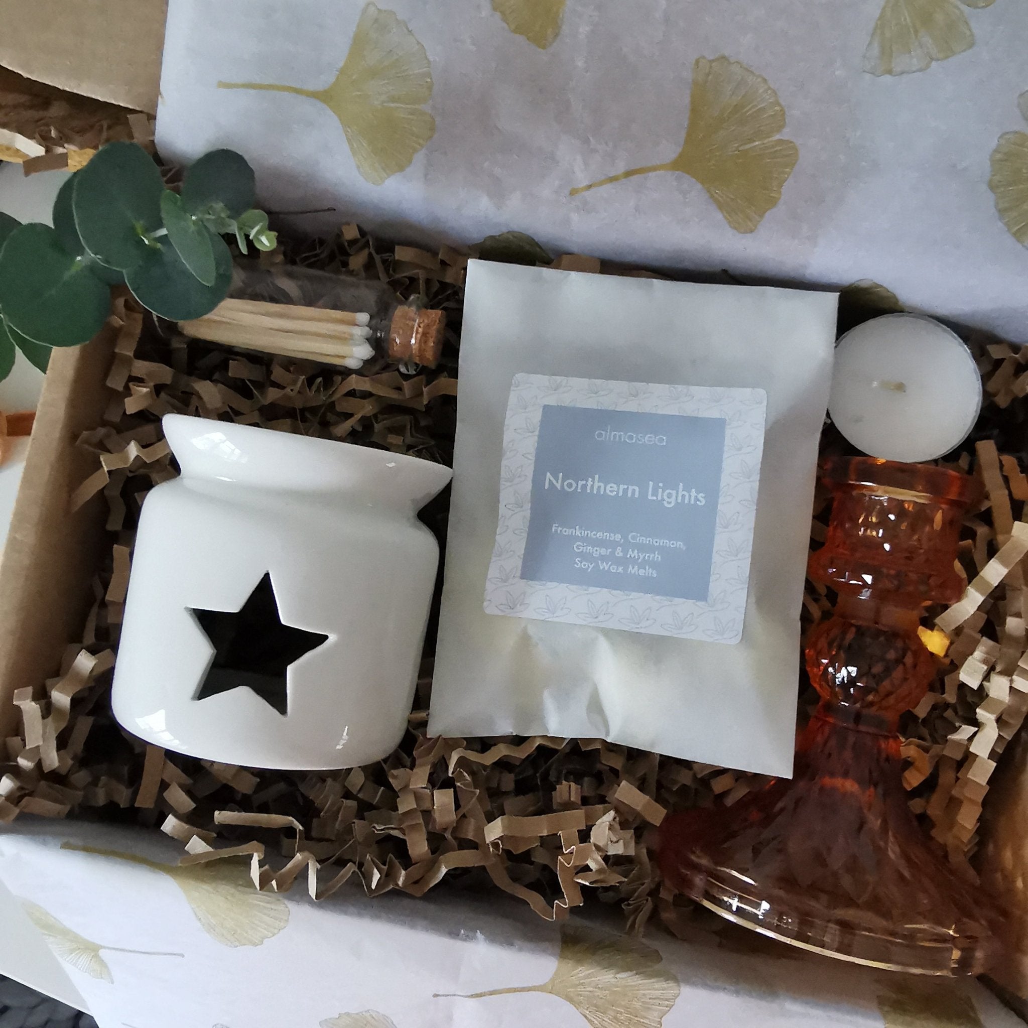 Festive Cheer Gift Box Wax Melt Burner Gift Set