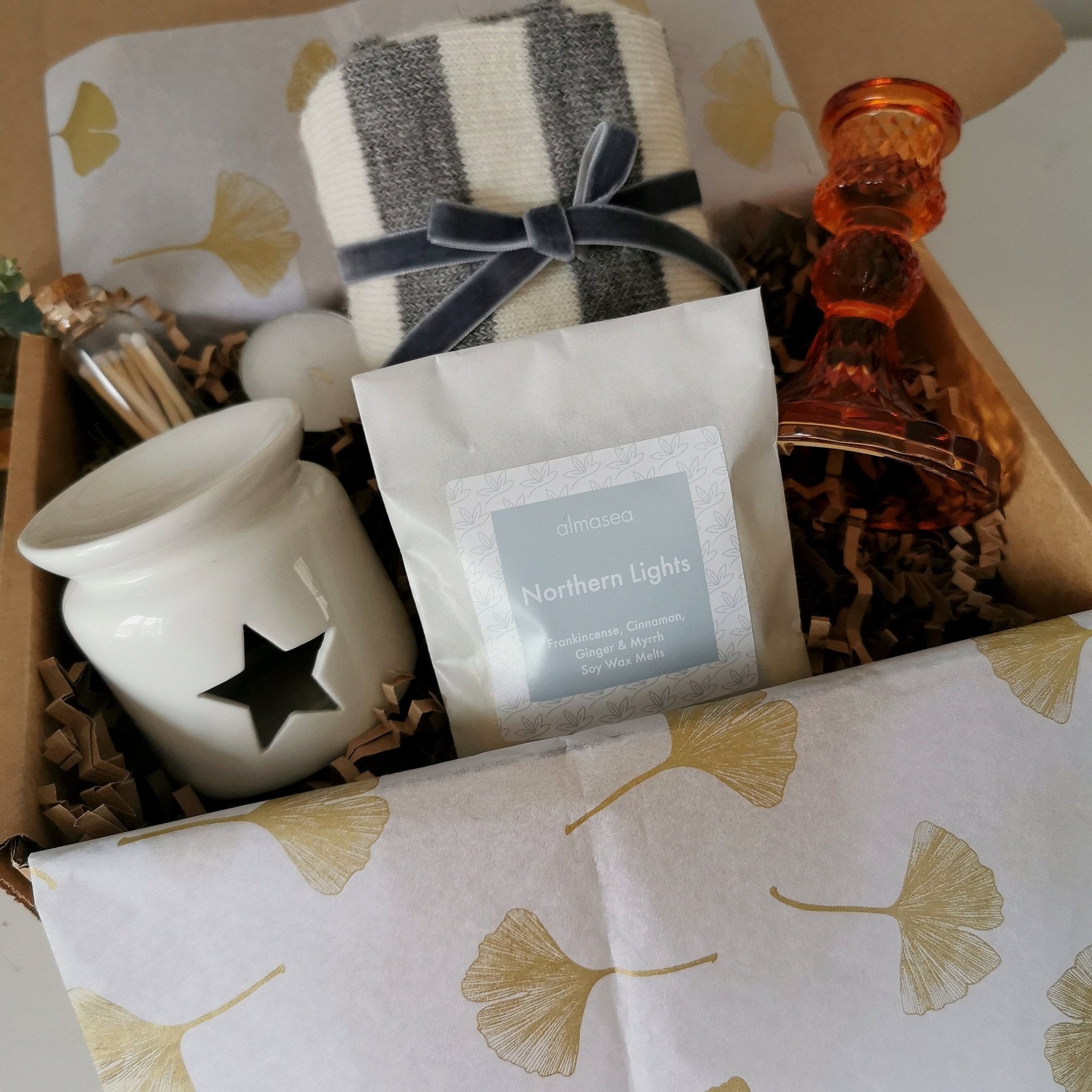 Festive Cheer Gift Box Wax Melt Burner Gift Set