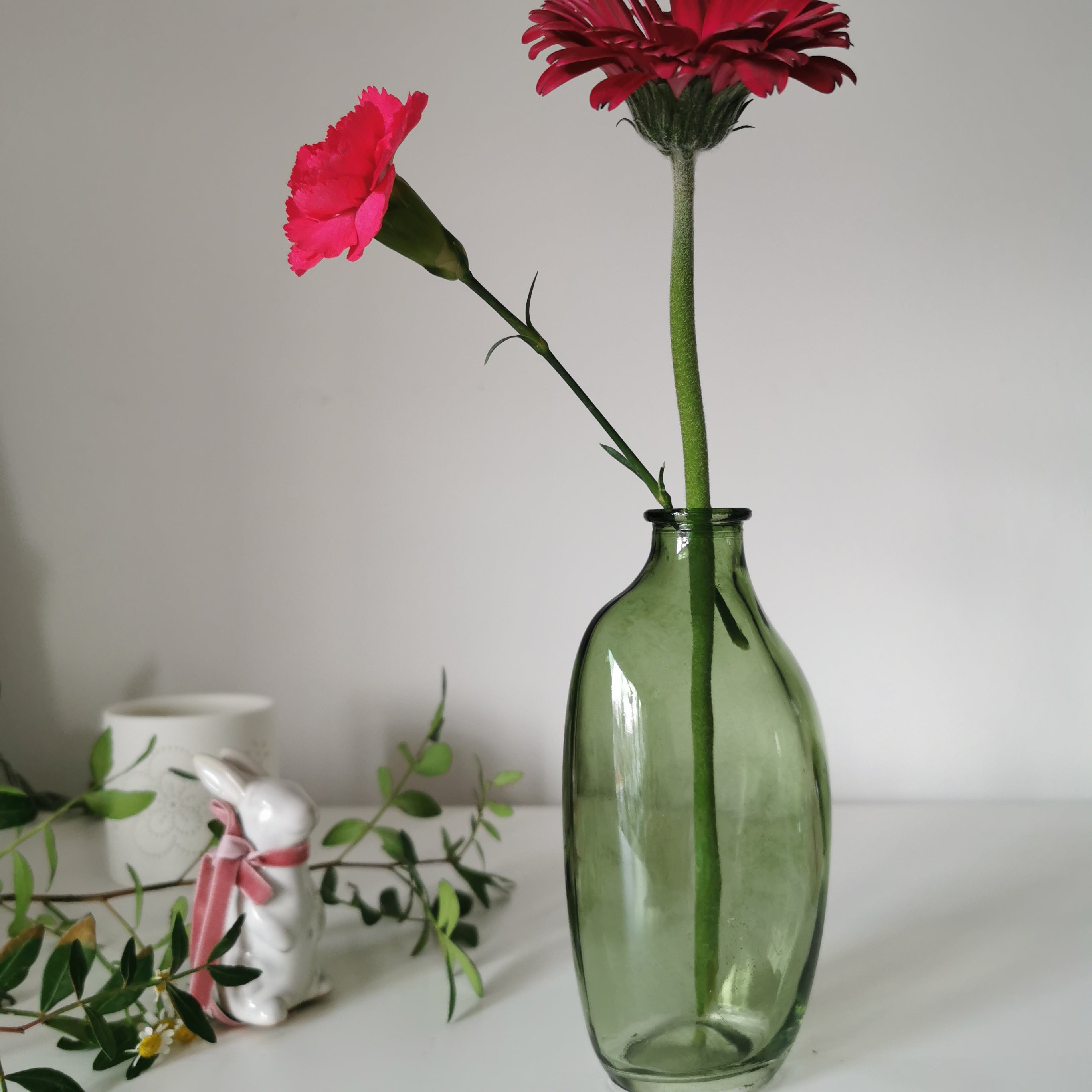 Organic Glass sculptural vases set of 3