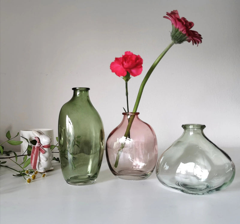 Organic Sculptural Glass Vases   Handcrafted Sustainable Living  Almasea