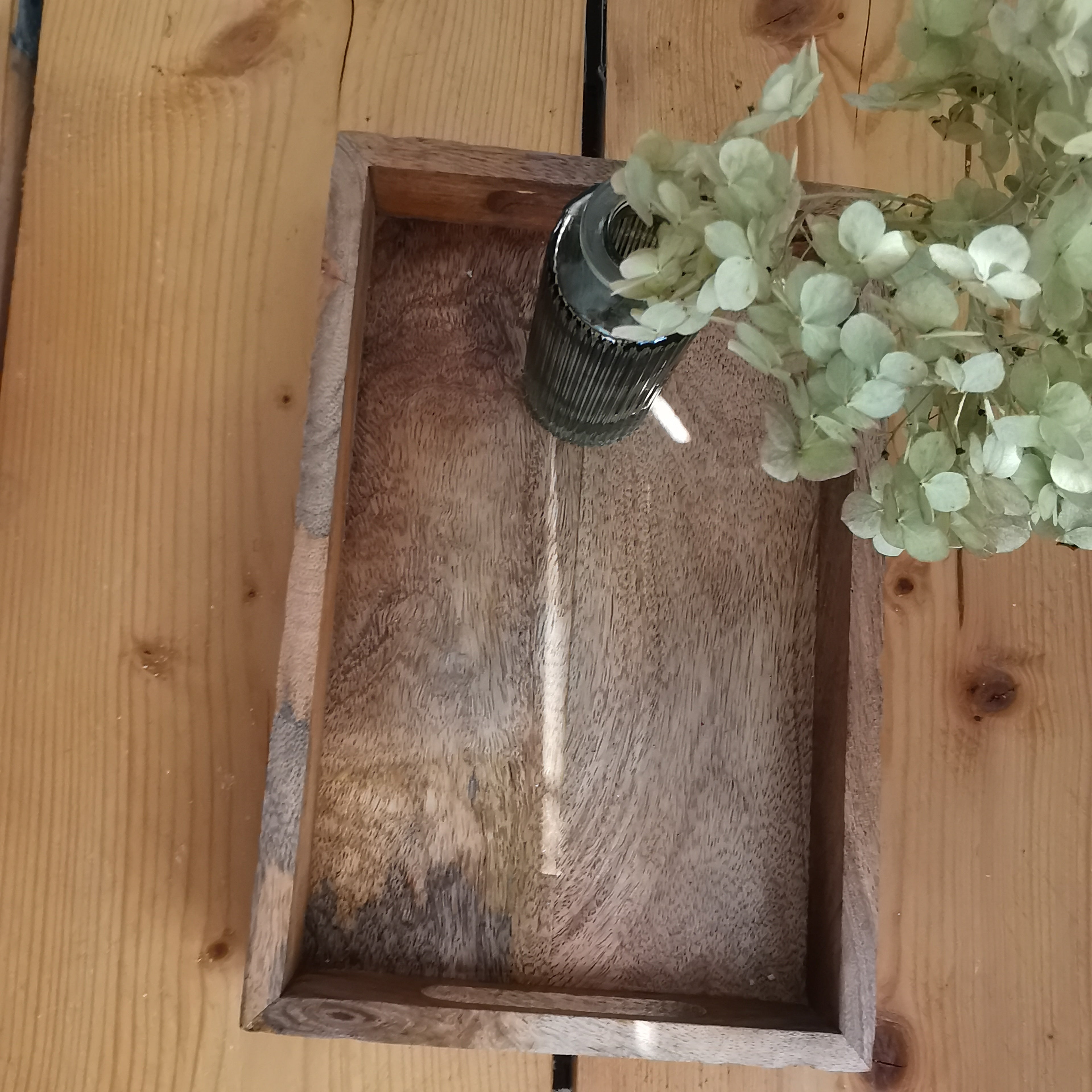 Mango Wood Serving Tray with handles