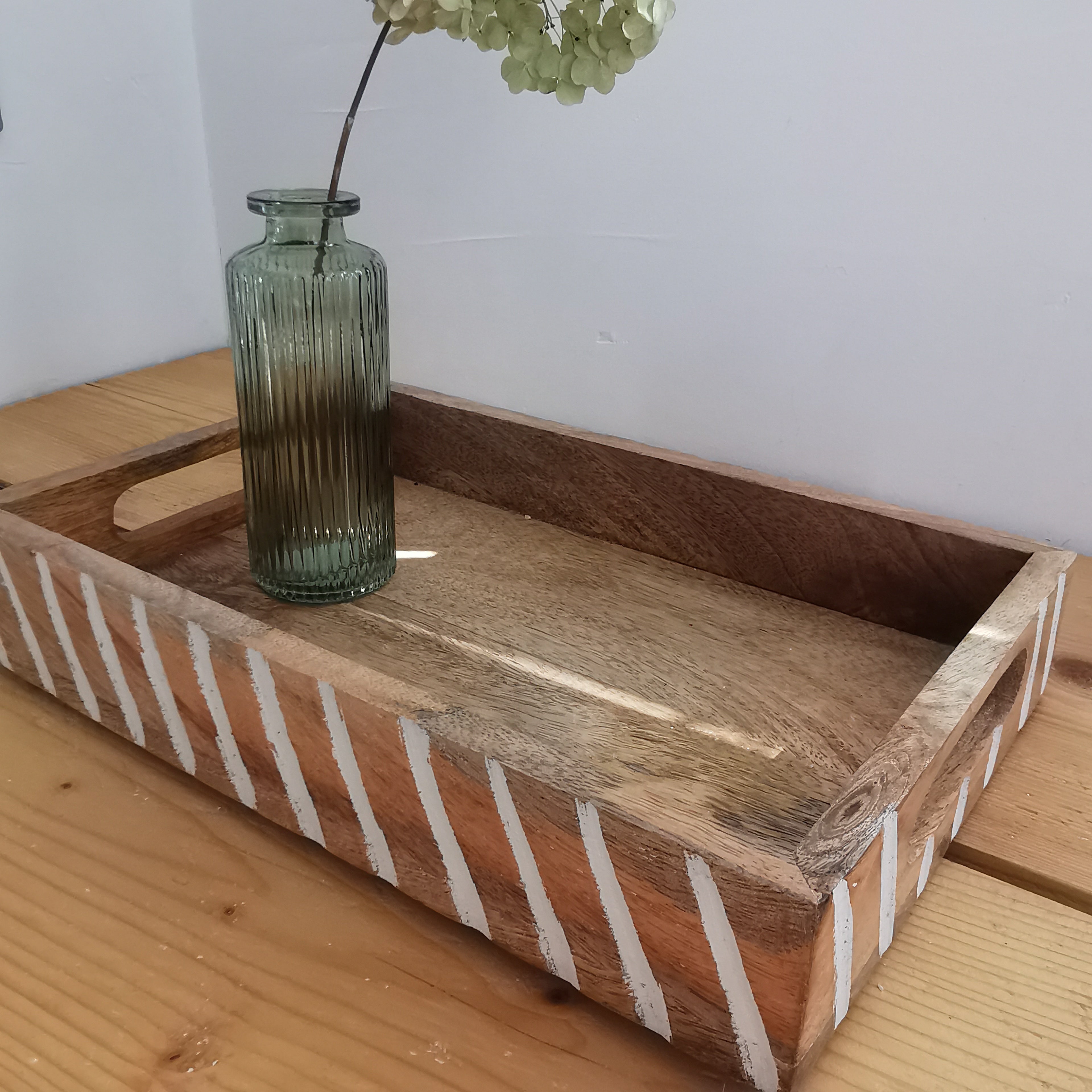 Mango Wood Serving Tray with handles