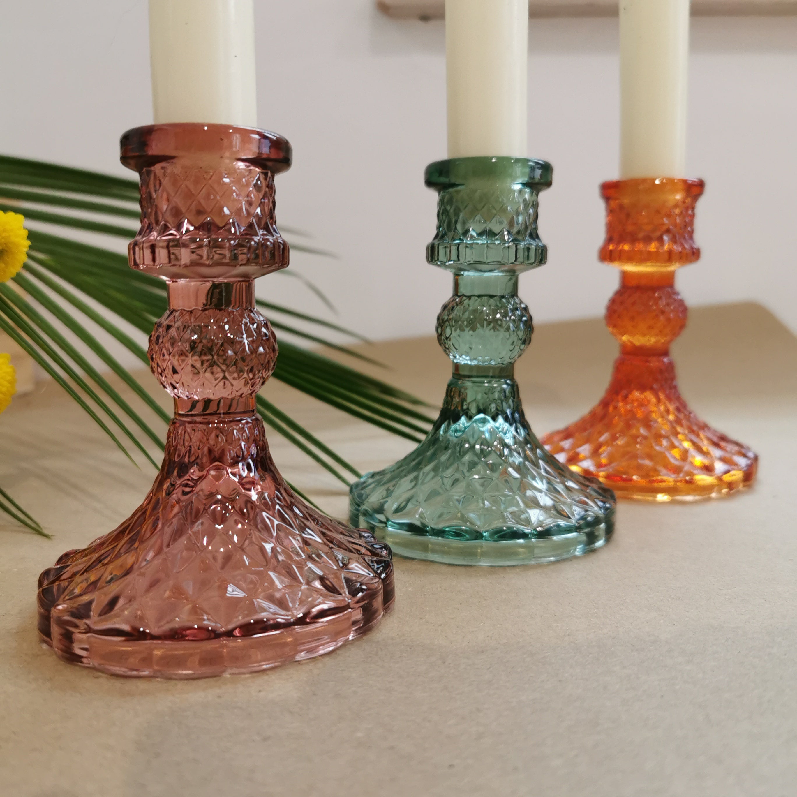Autumn Candlestick Holders 11cm