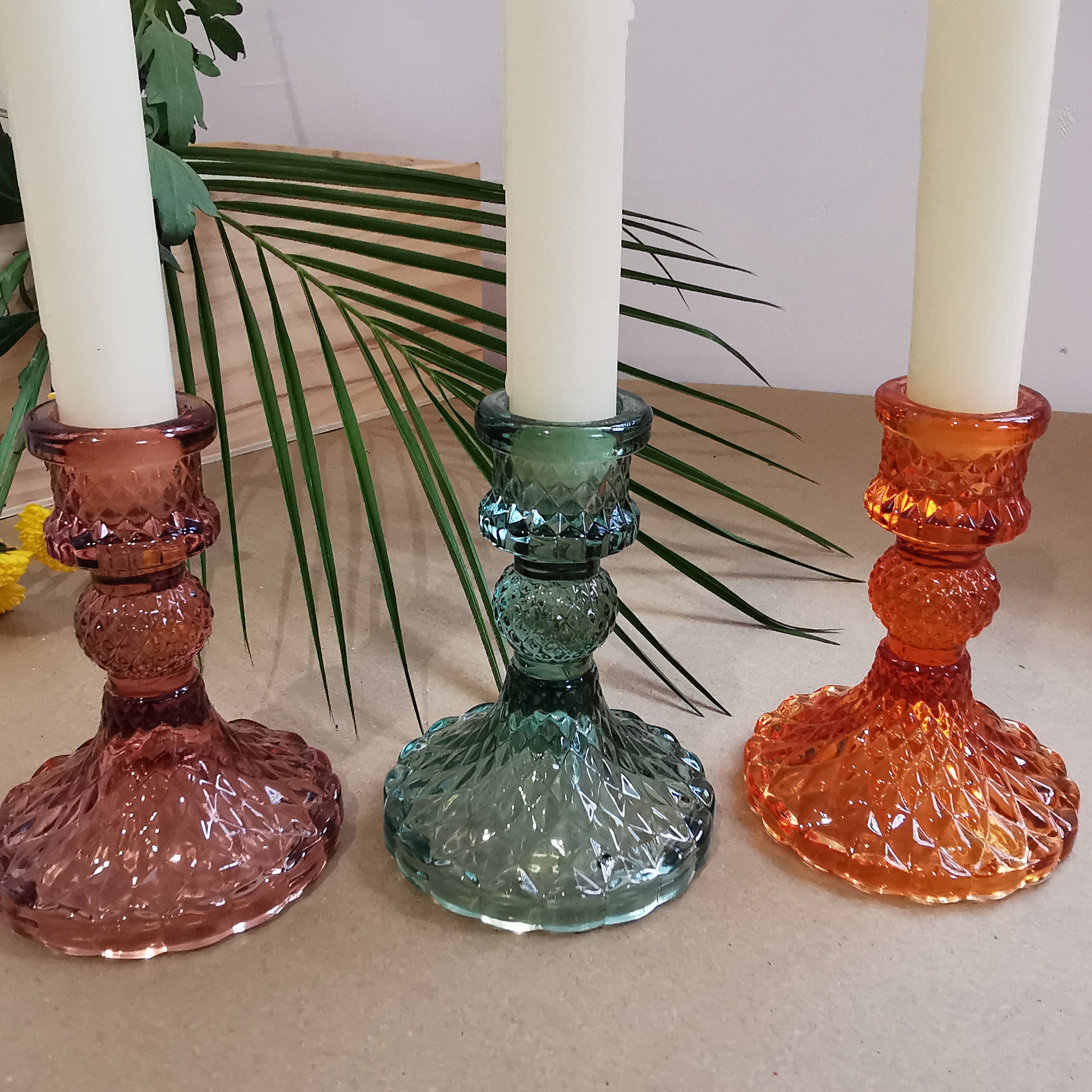 Autumn Candlestick Holders 11cm