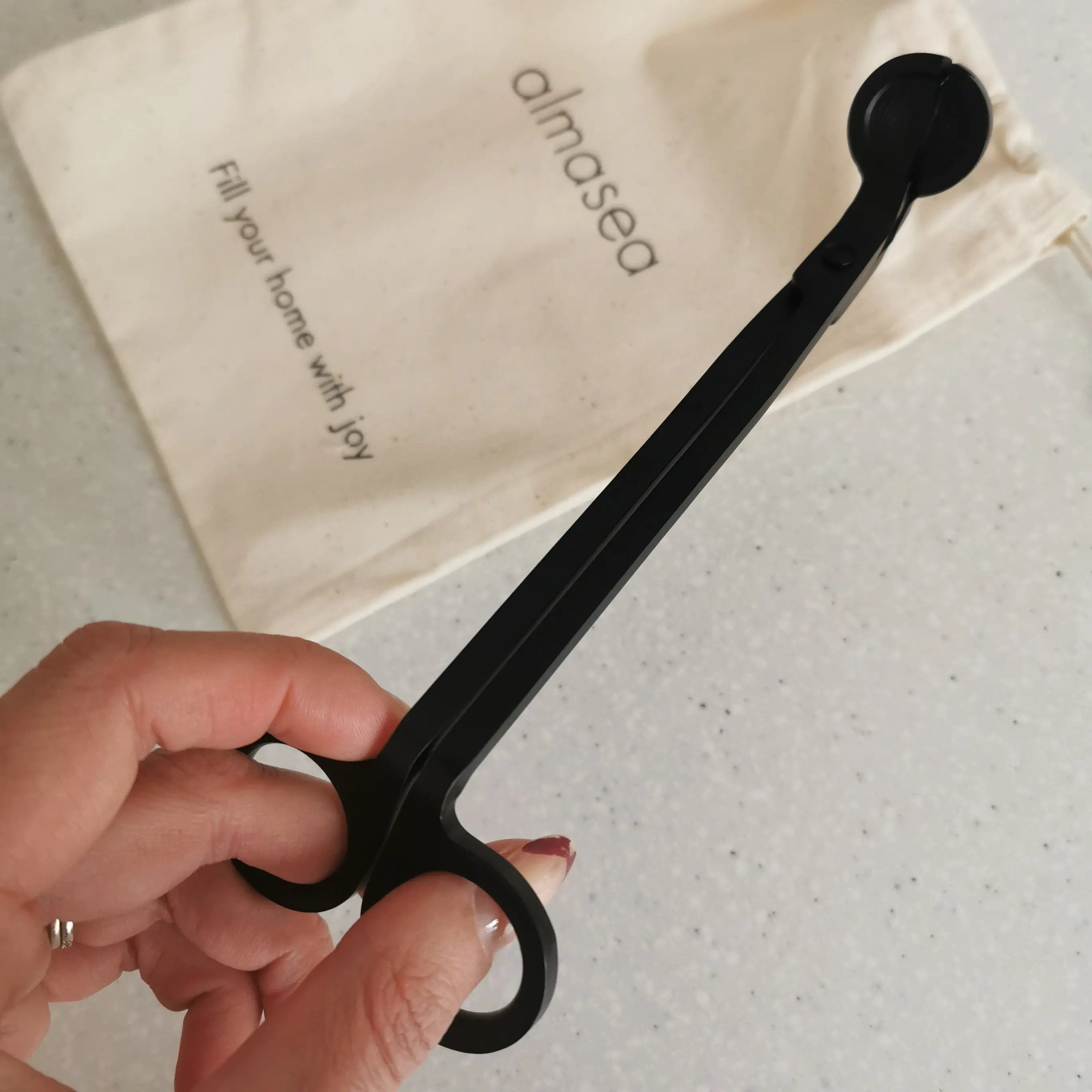 Black Candle Trimmer & Snuffer Set Almasea