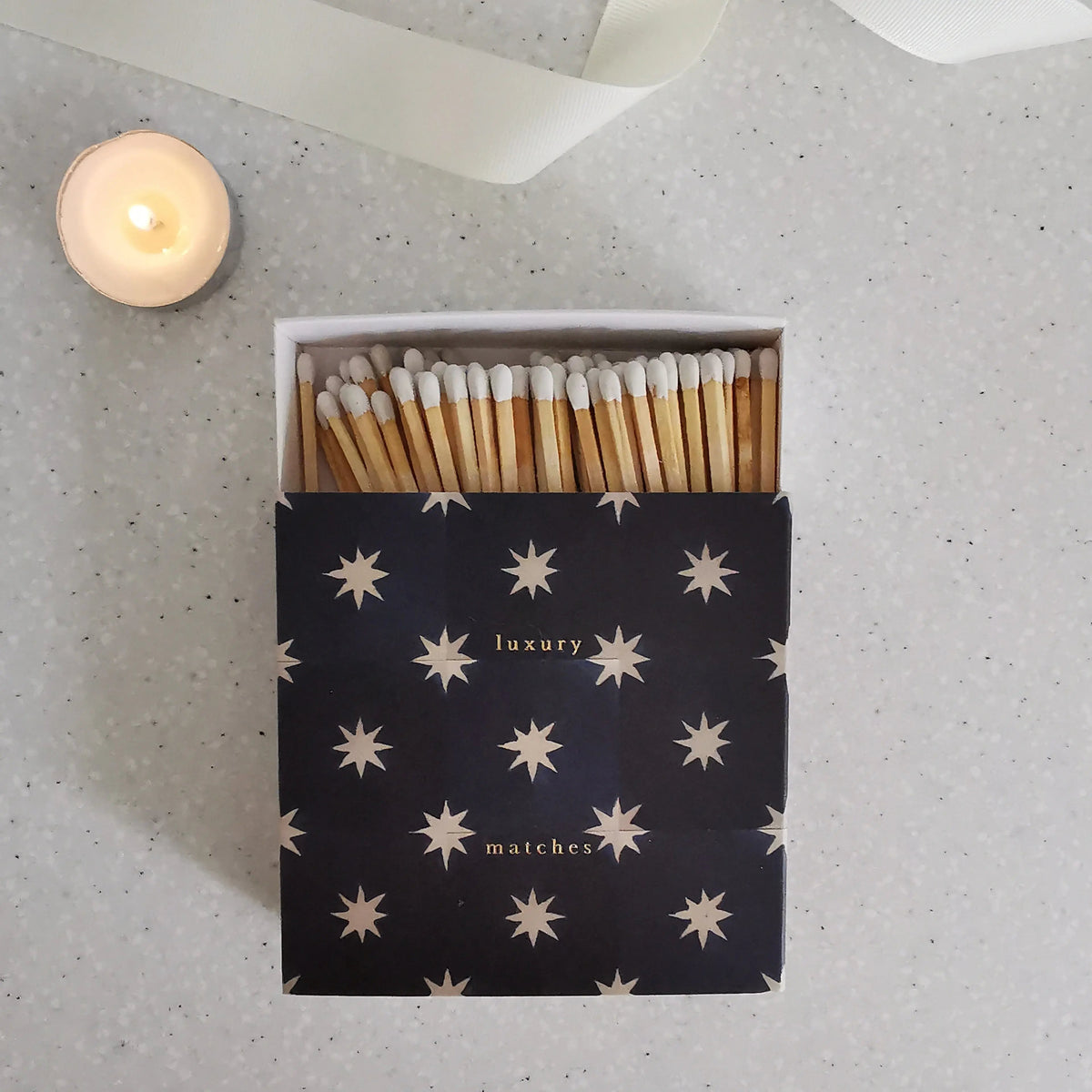 Archivist Matchbox in Starry Night