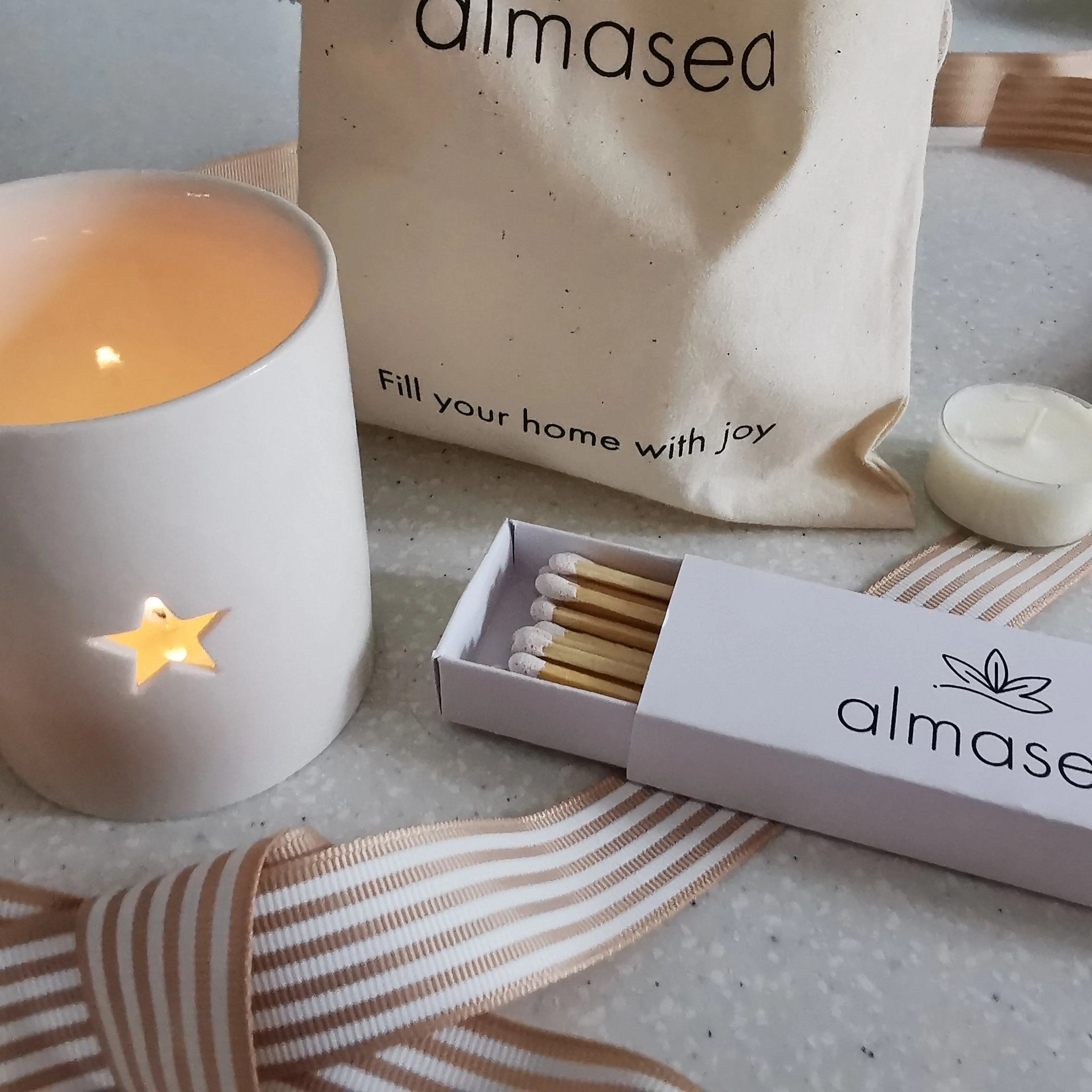 Almasea Signature Tea light Gift Box Almasea