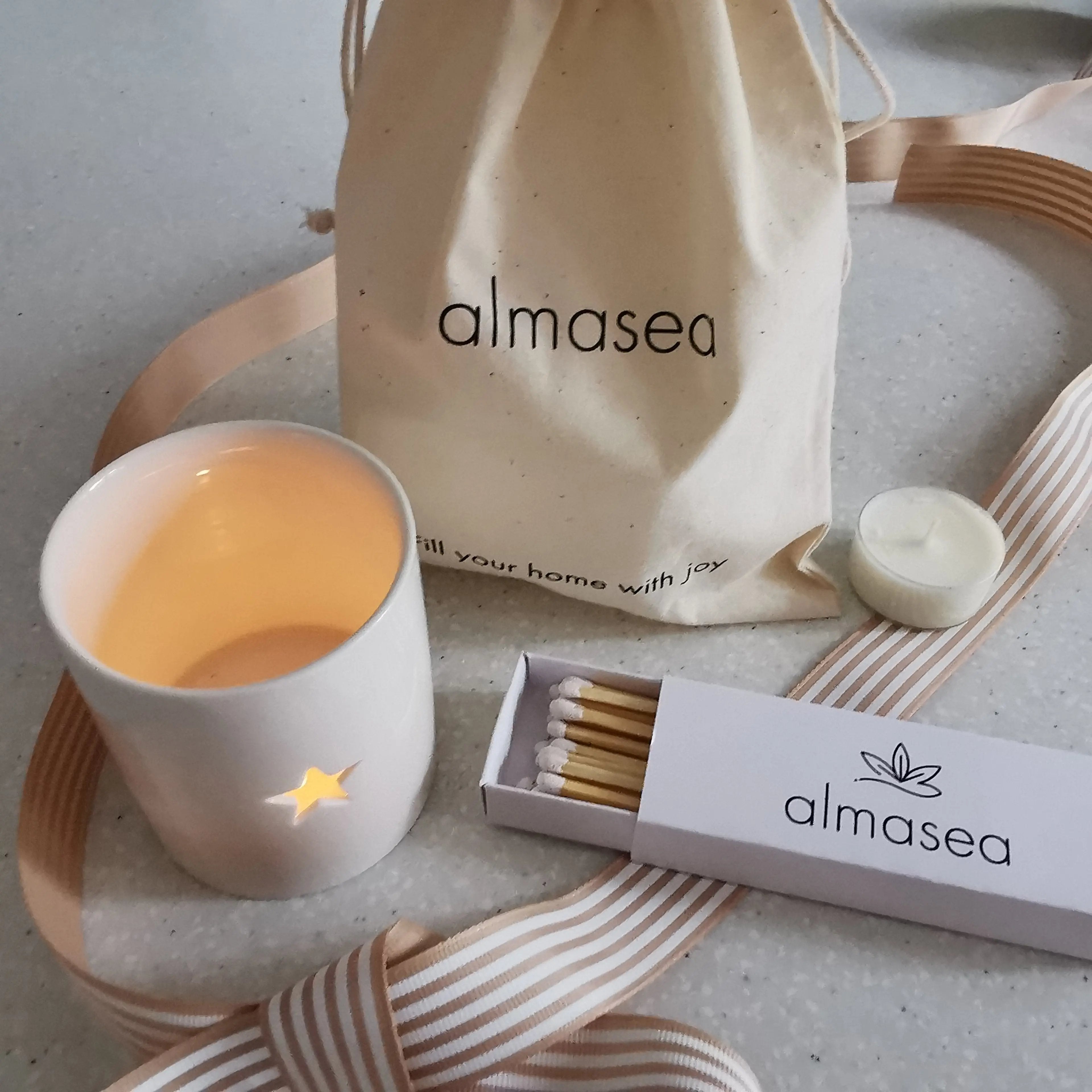 Almasea Signature Tea light Gift Box Almasea