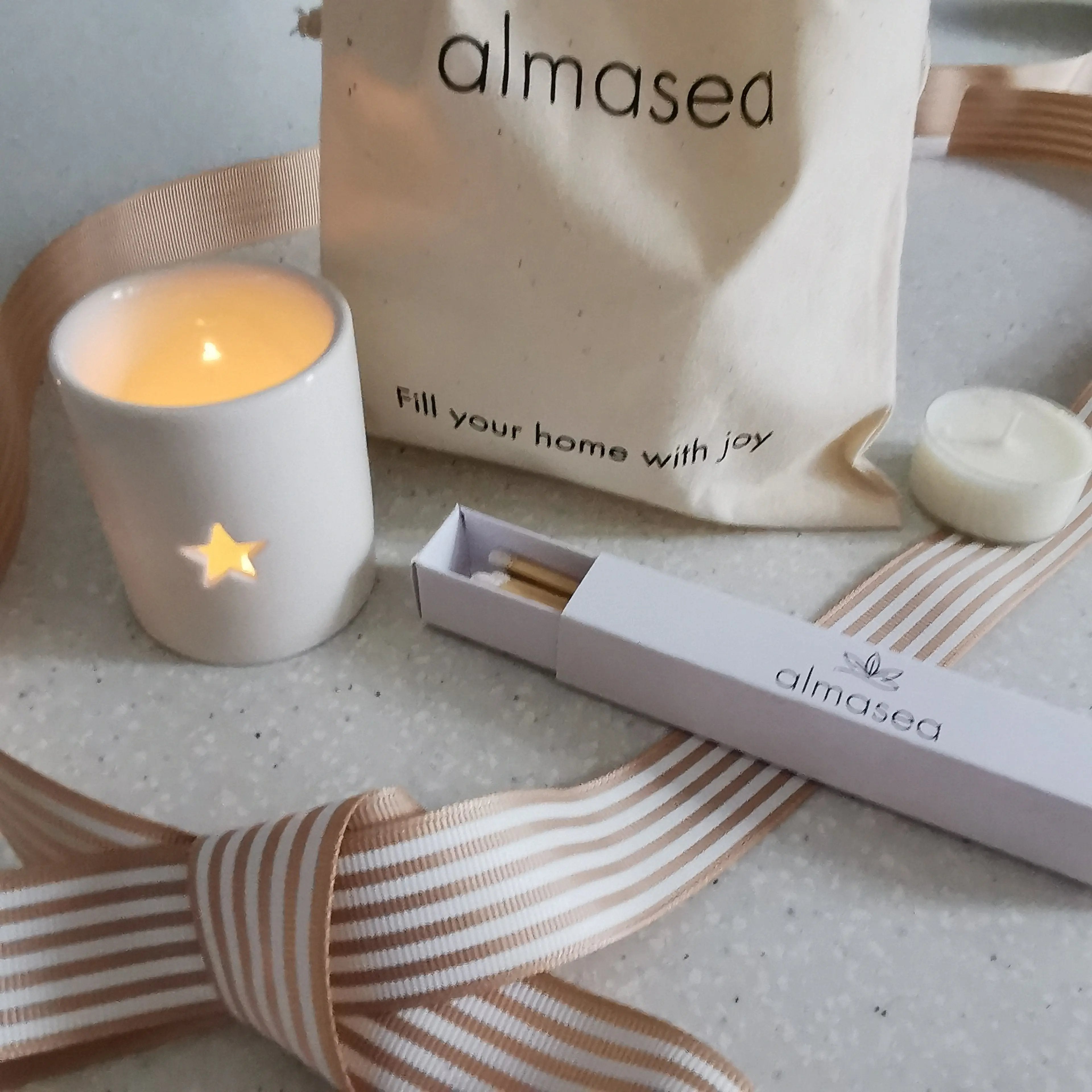 Almasea Signature Tea light Gift Box Almasea