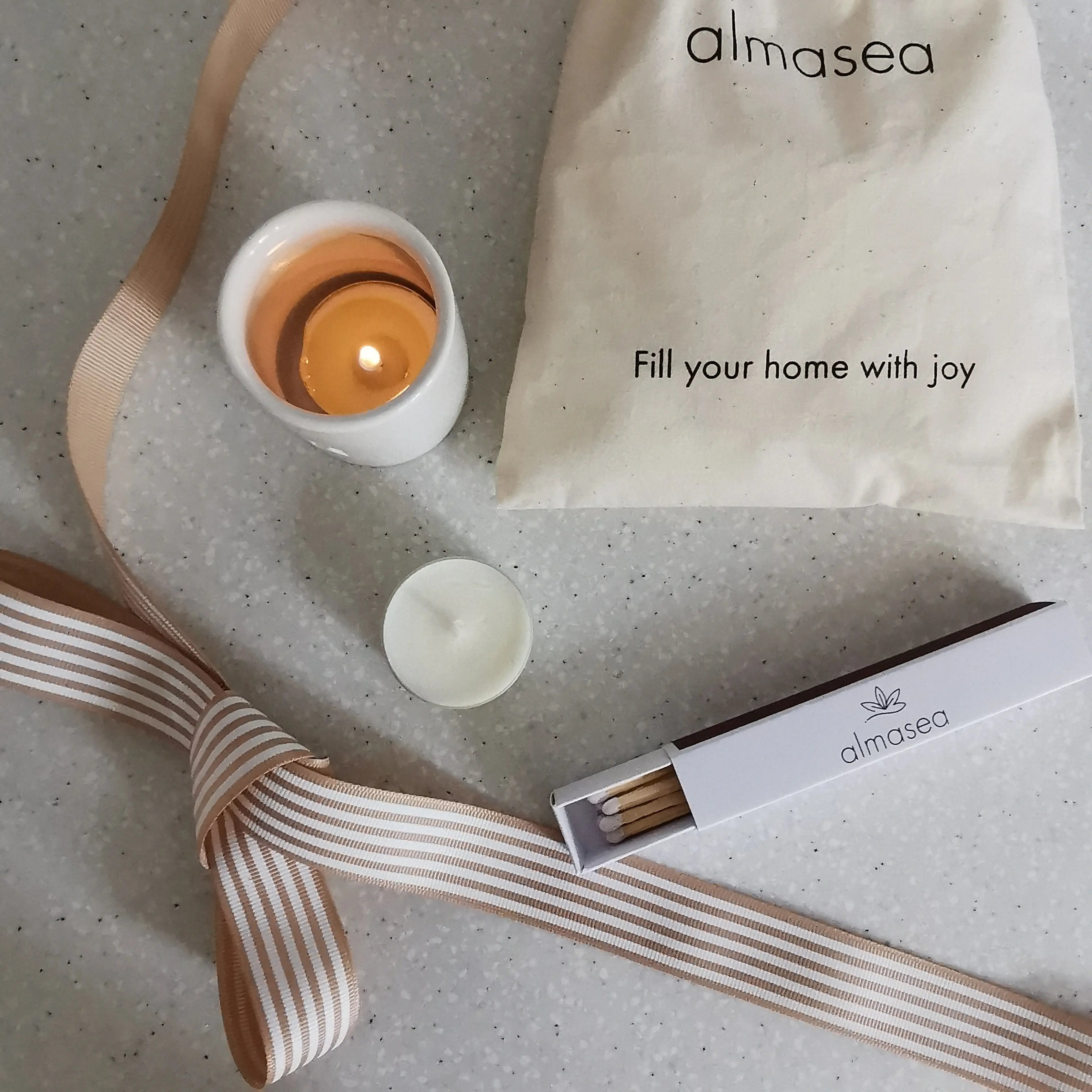 Almasea Signature Tea light Gift Box Almasea