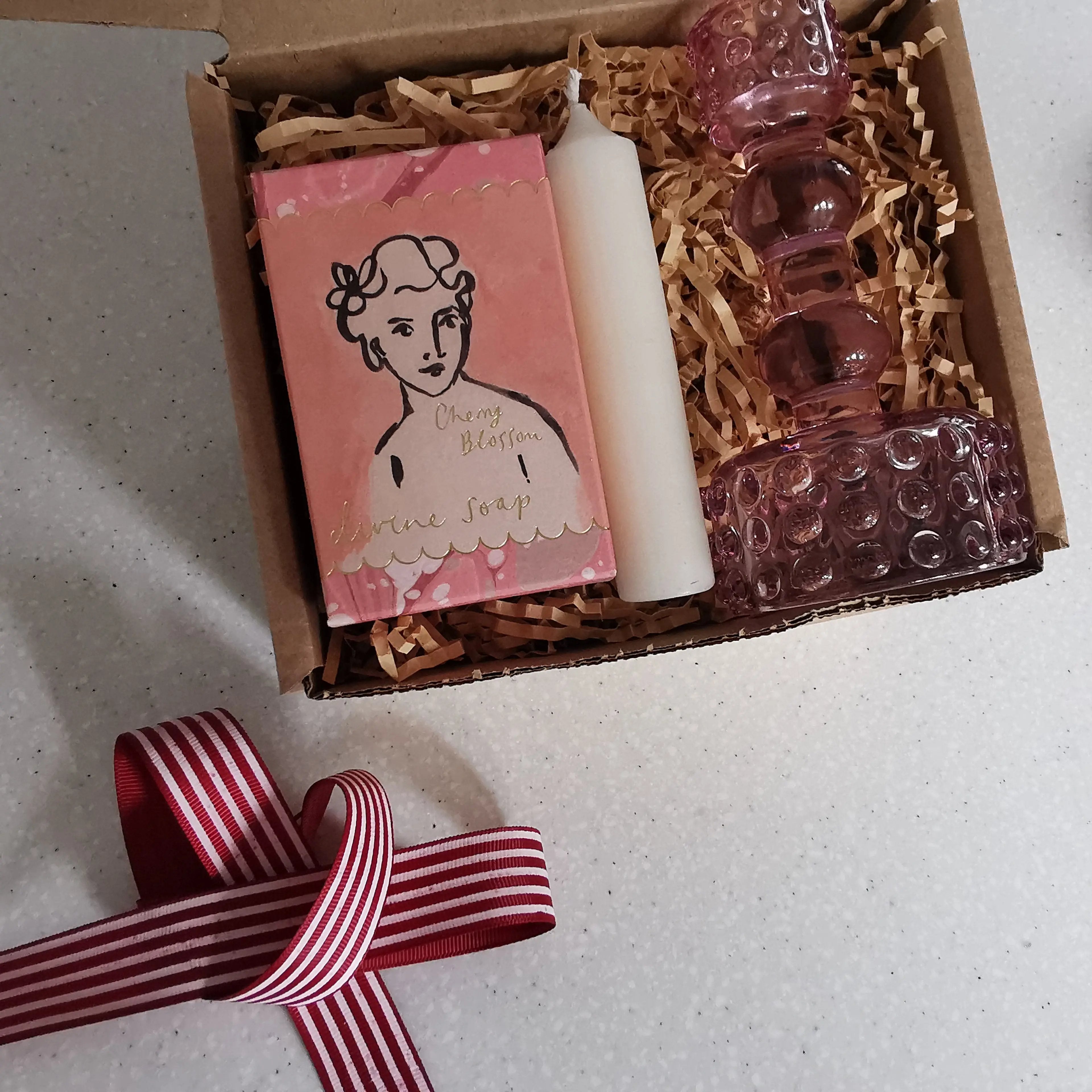 Achivist Soap Candlestick Holder Gift Box Almasea