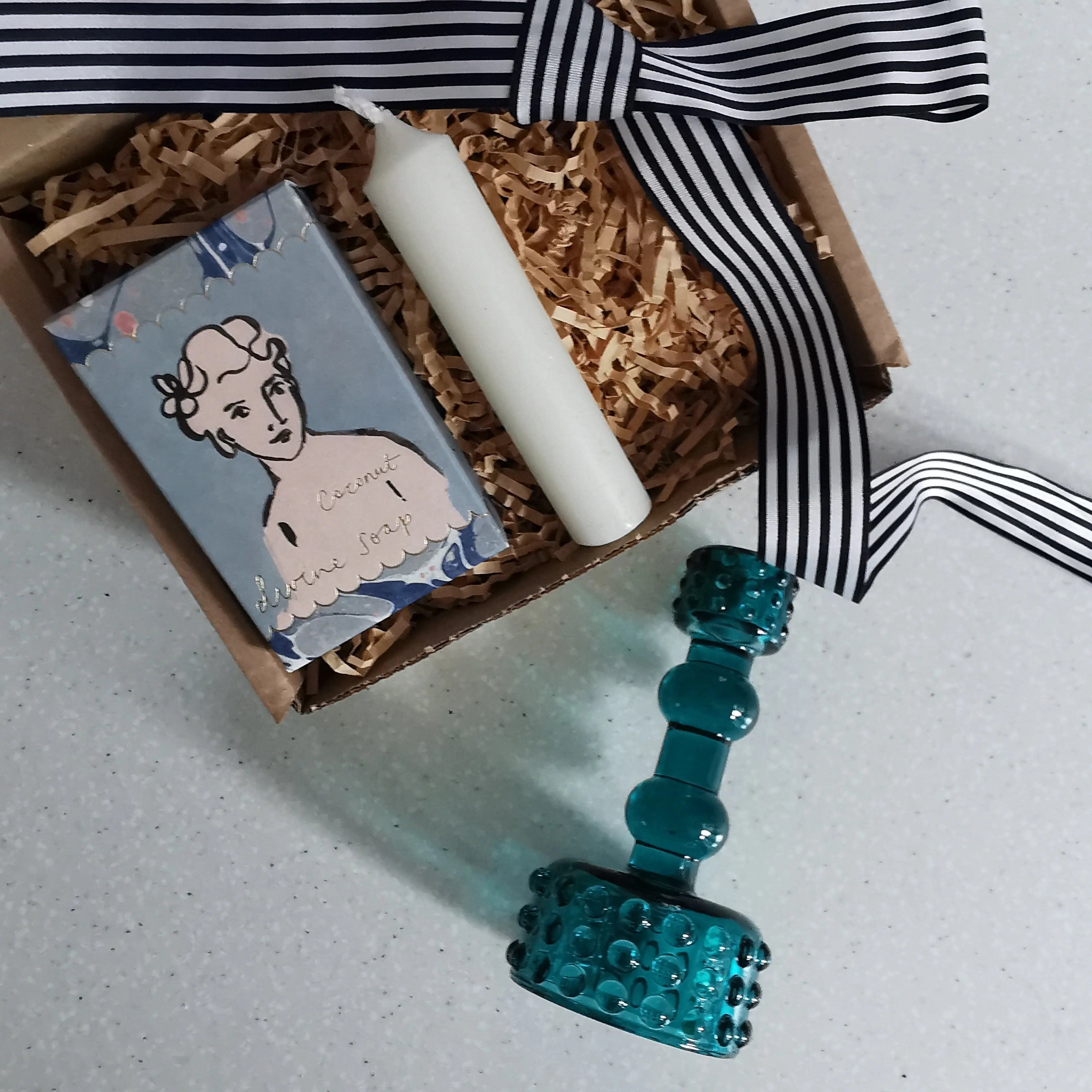 Achivist Soap Candlestick Holder Gift Box Almasea