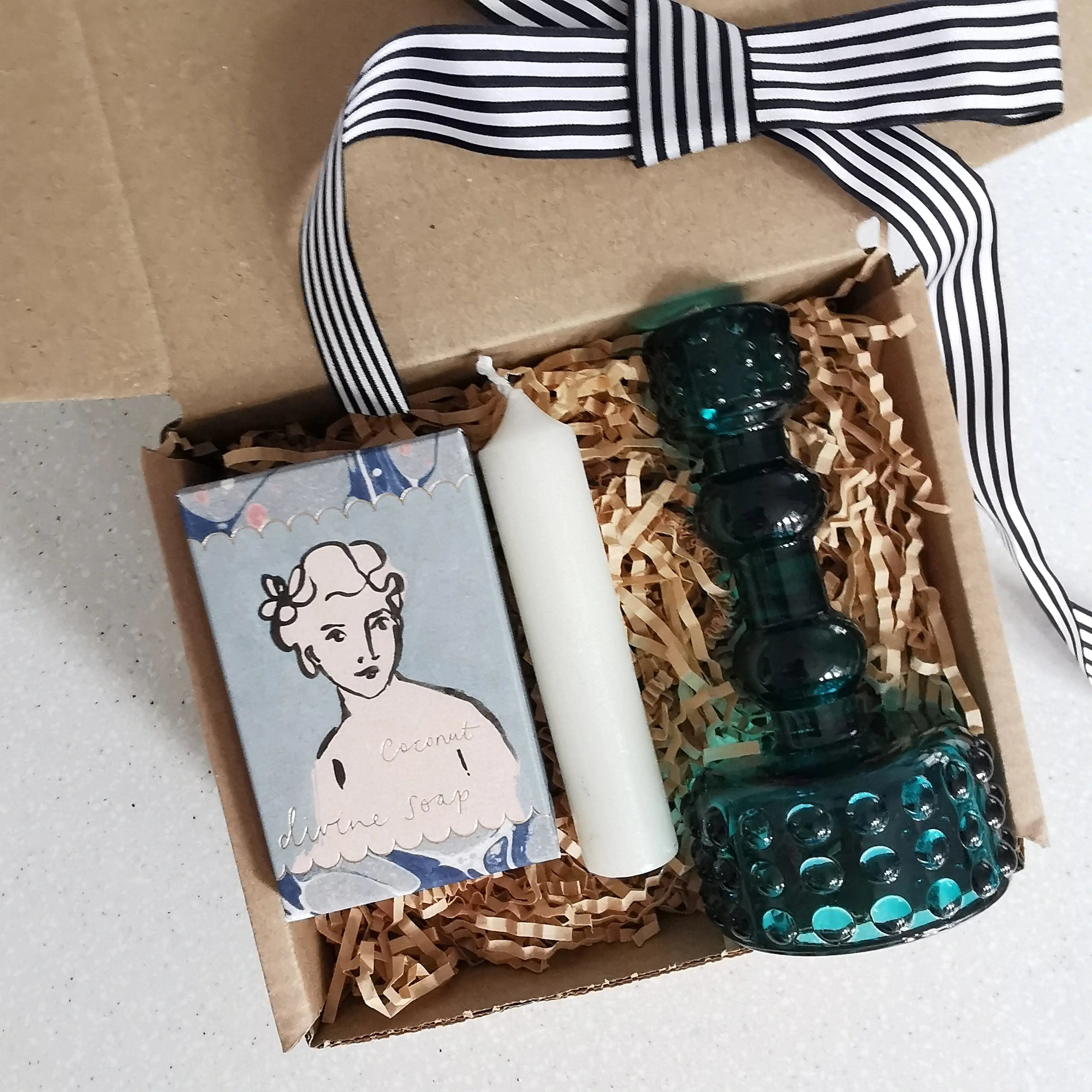 Achivist Soap Candlestick Holder Gift Box Almasea