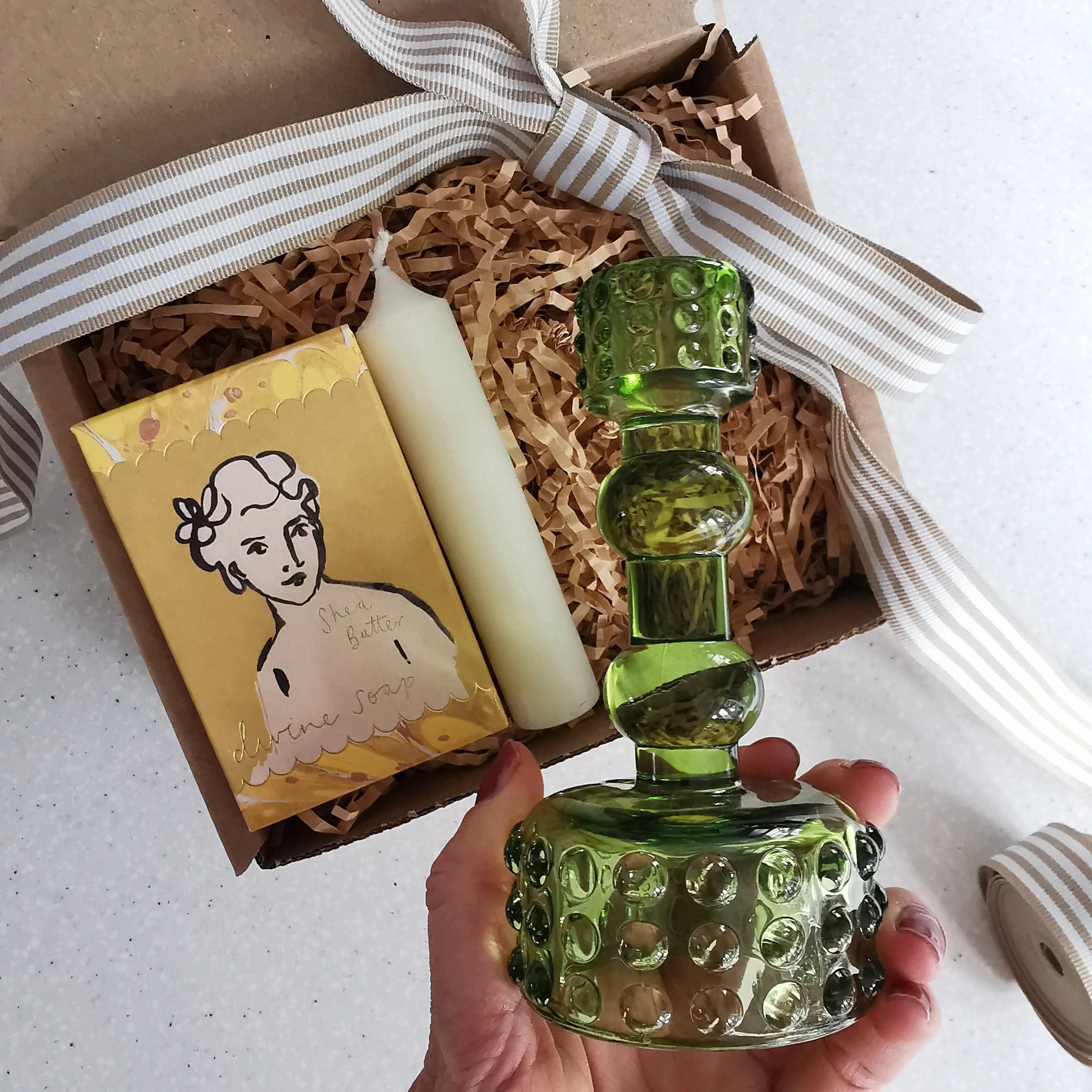 Achivist Soap Candlestick Holder Gift Box Almasea