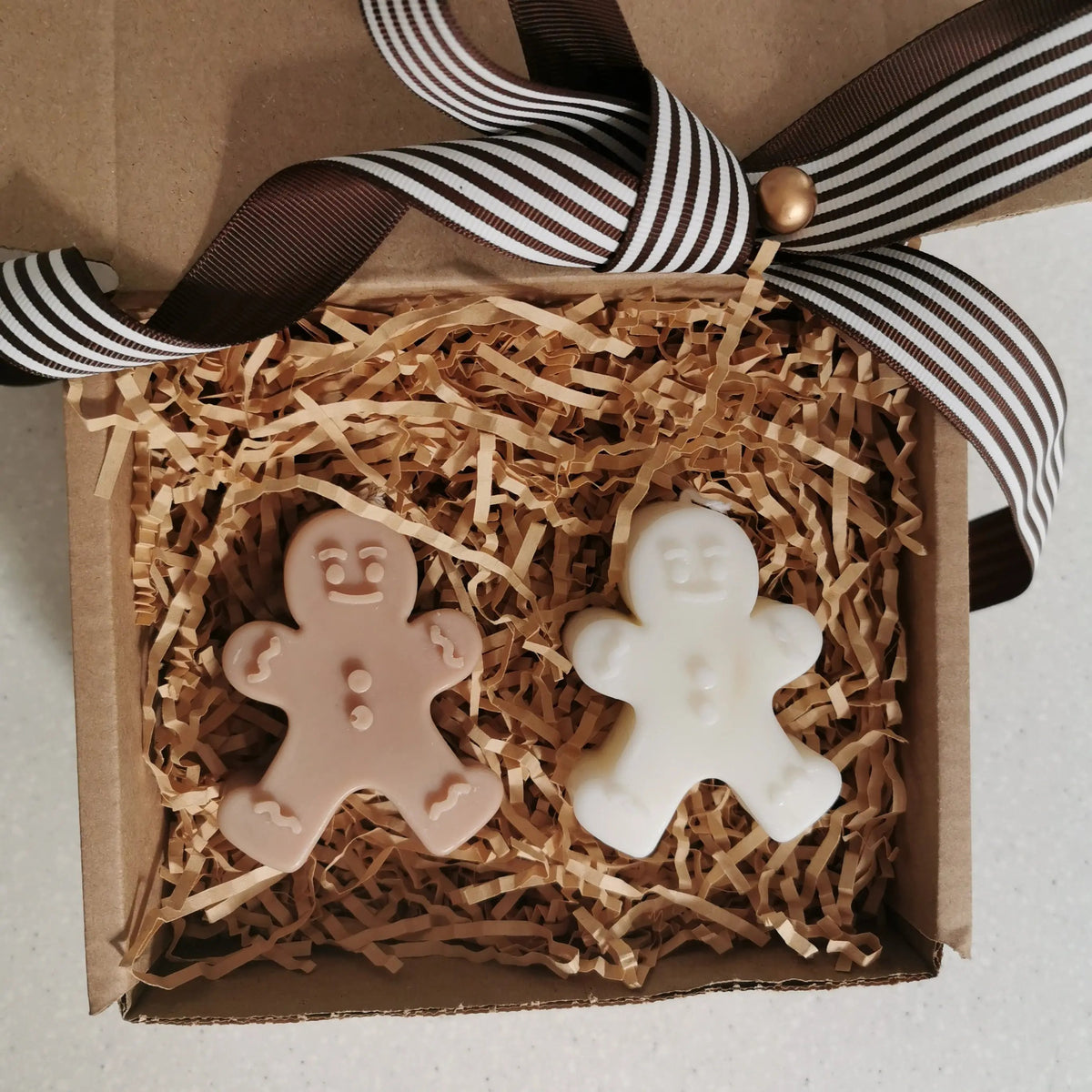 Handmade Christmas Soy Pillar Candle Gift Box   Handcrafted Sustainable Living  Almasea