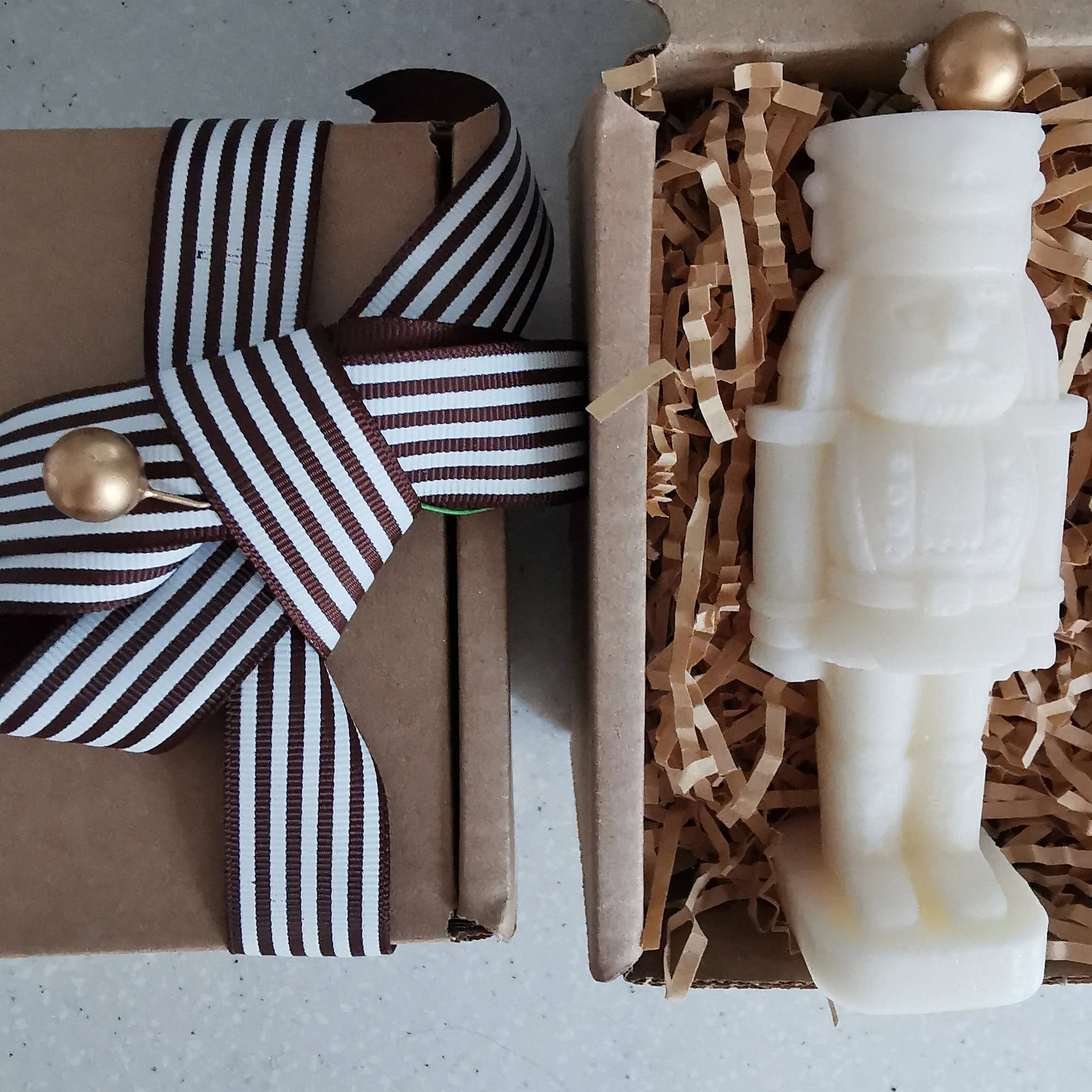 Pillar Festive Soy Candles Gift Box Almasea