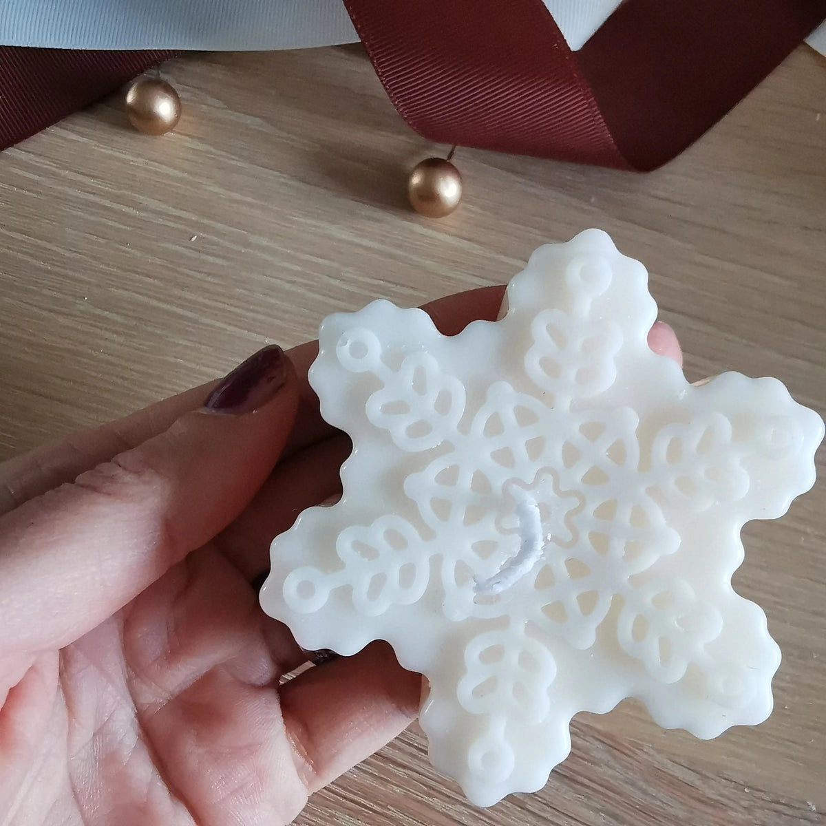 Handmade Unscented Christmas Soy Candles | Soy Pillar Candle Ornaments   Handcrafted Sustainable Living  Almasea