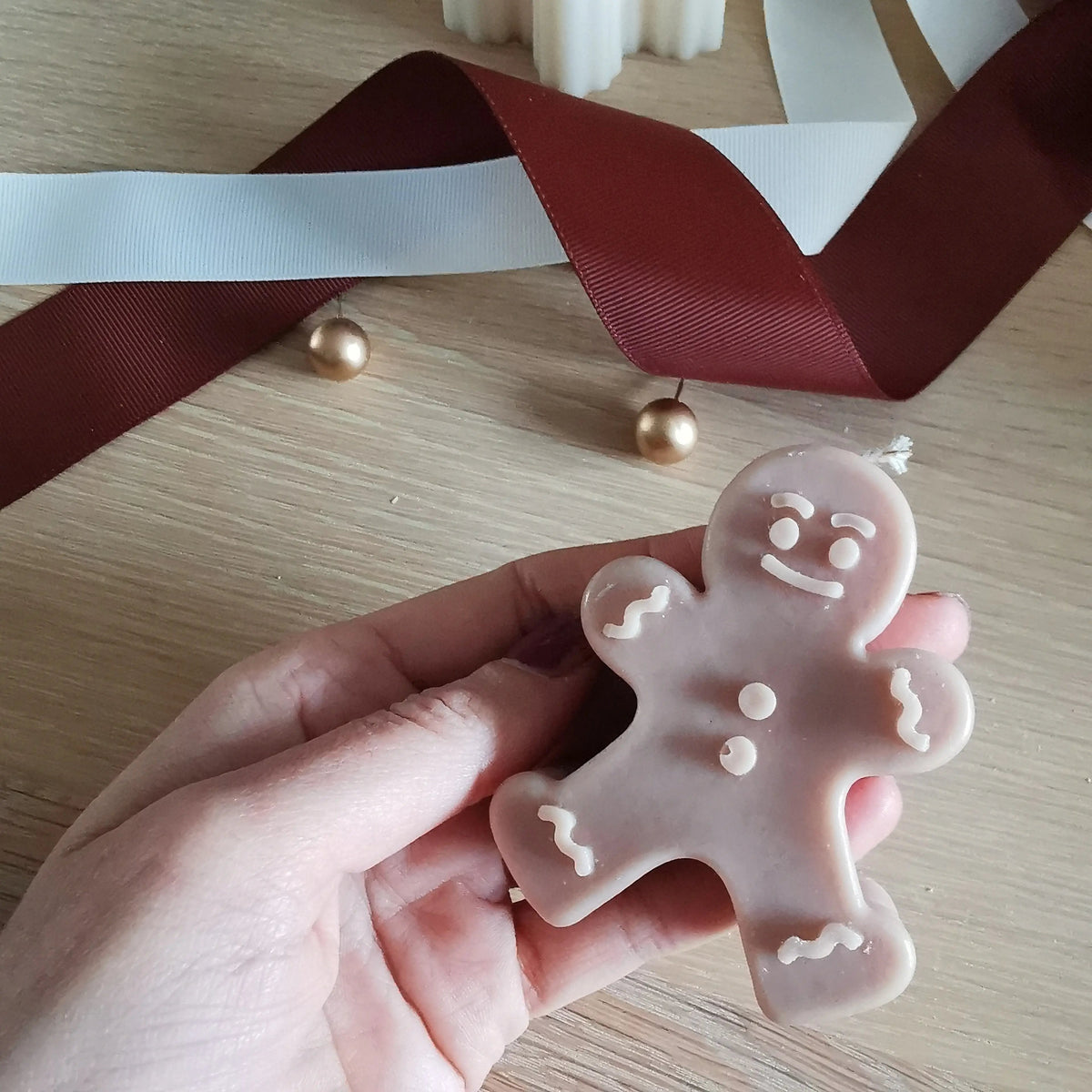 Handmade Unscented Christmas Soy Candles | Soy Pillar Candle Ornaments   Handcrafted Sustainable Living  Almasea