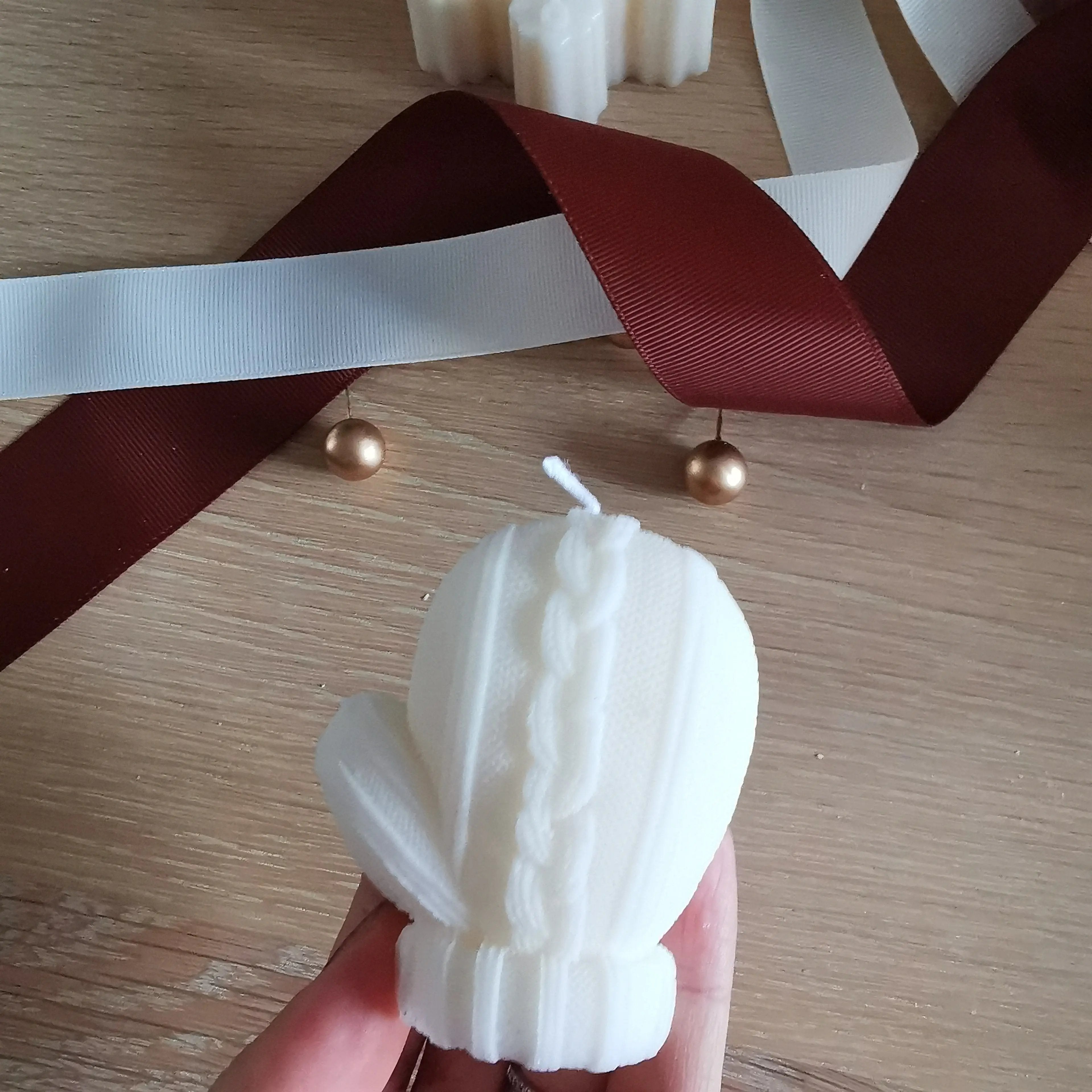 Unscented Christmas Soy Candles Almasea