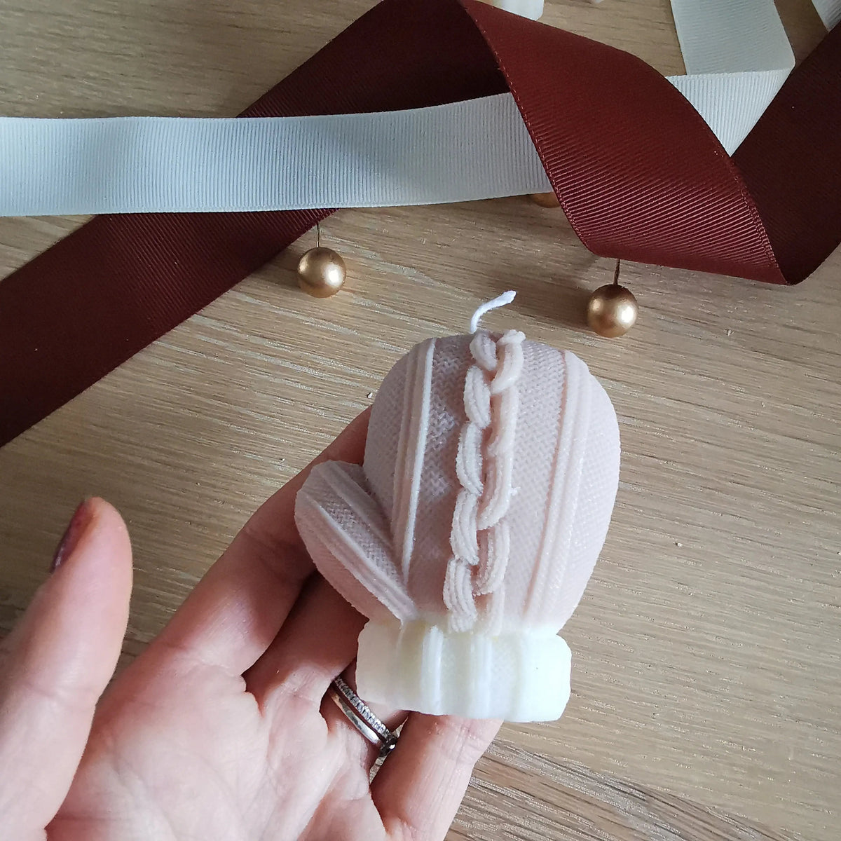 Handmade Unscented Christmas Soy Candles | Soy Pillar Candle Ornaments   Handcrafted Sustainable Living  Almasea