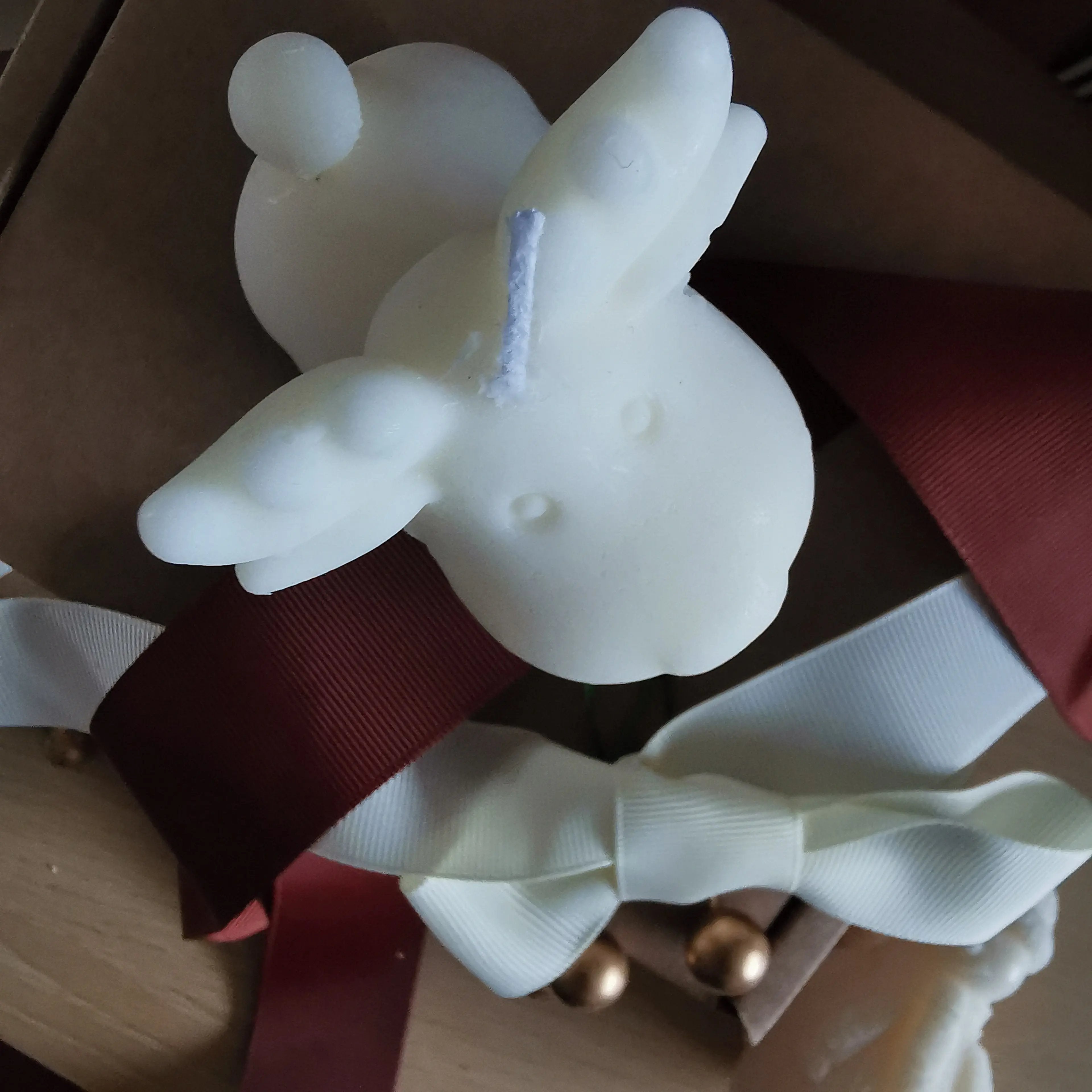 Reindeer Snowman Santa Soy Candles Almasea