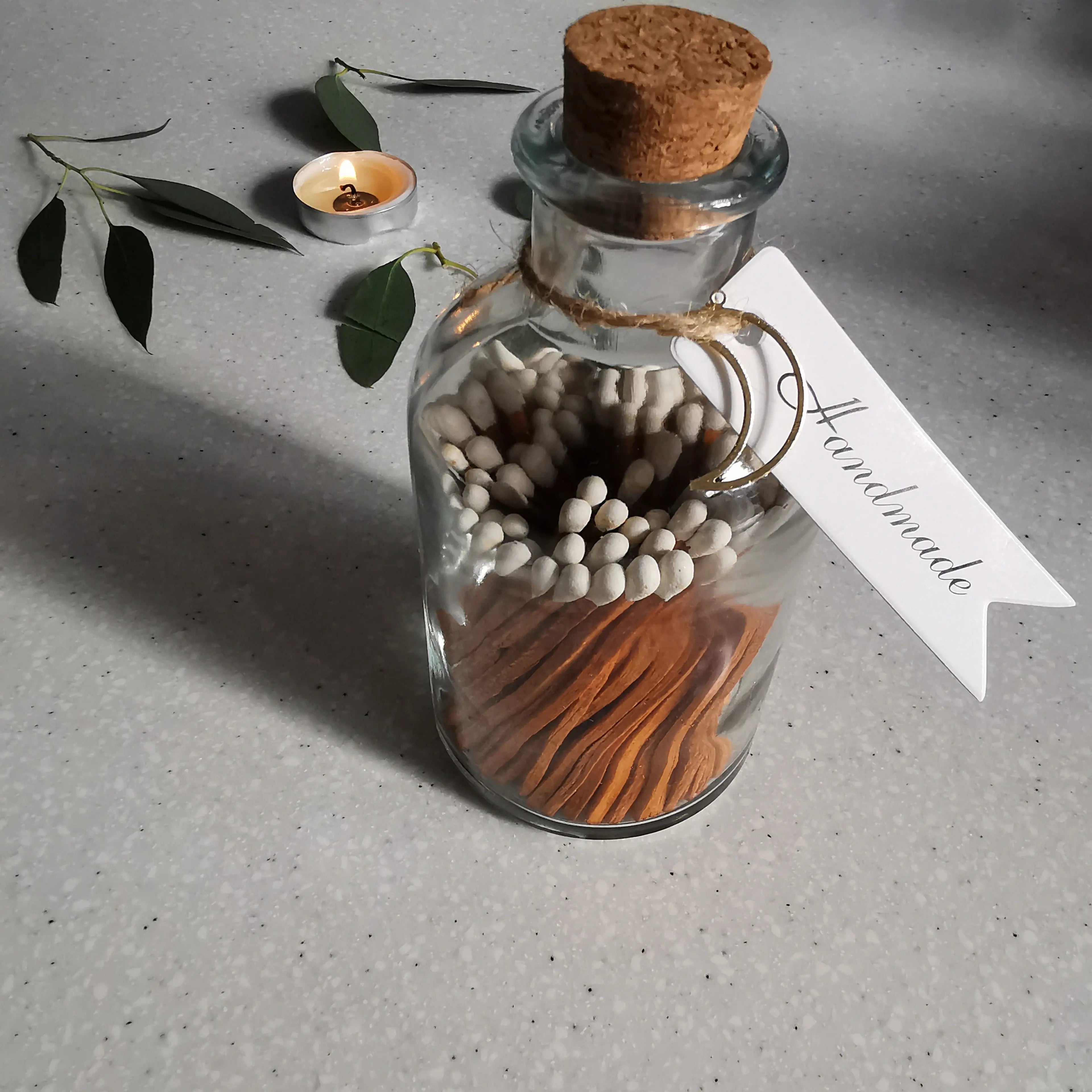 Festive Long Matches Jar Almasea