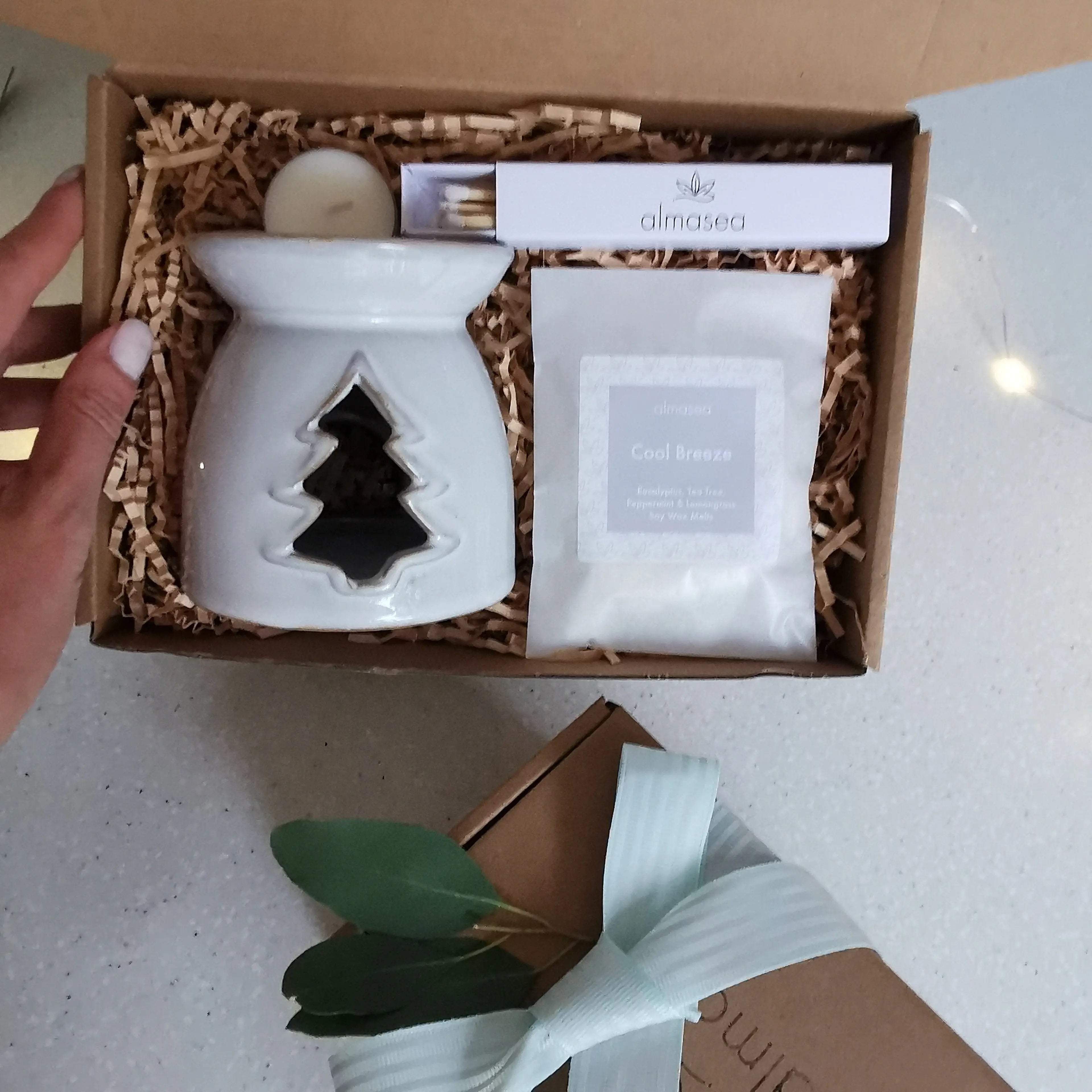 Angel Tree Wax Burner Gift Set Almasea